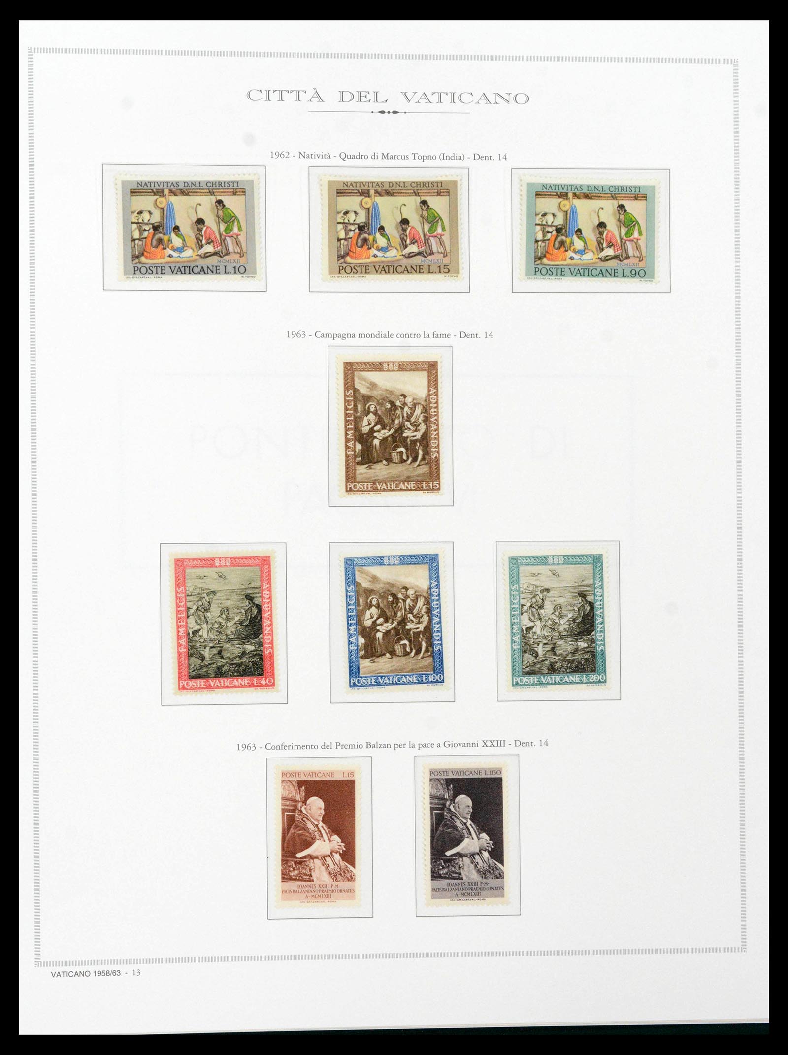 38957 0051 - Stamp collection 38957 Vatican complete 1929-2017.