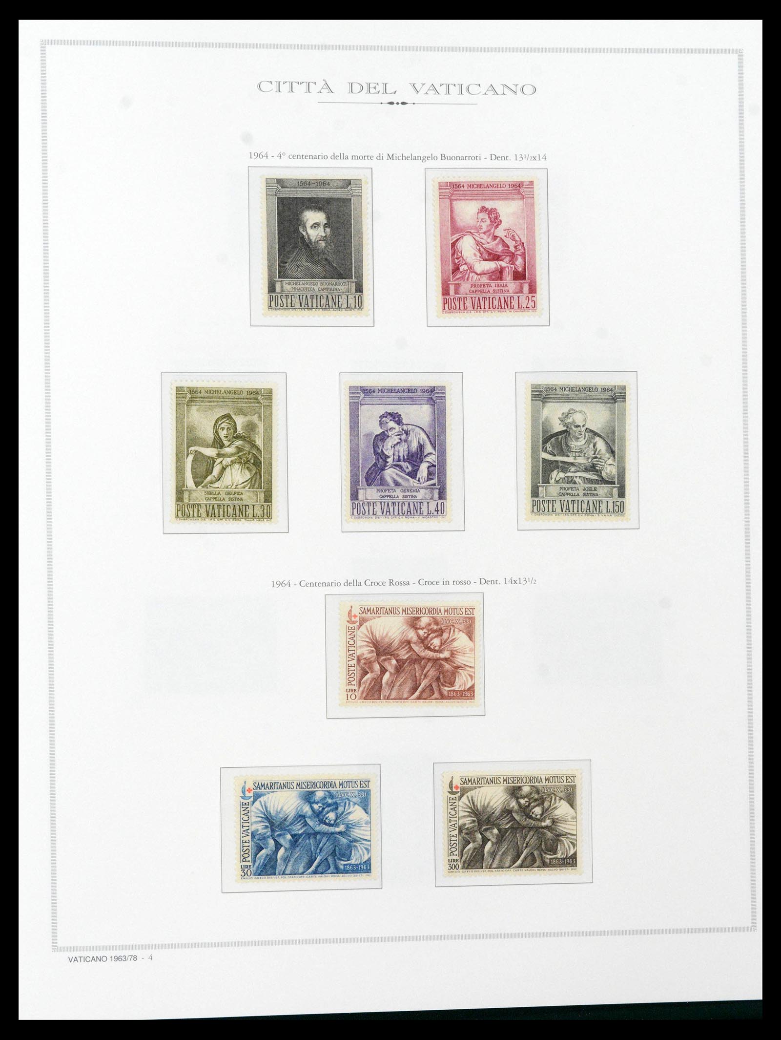38957 0055 - Stamp collection 38957 Vatican complete 1929-2017.