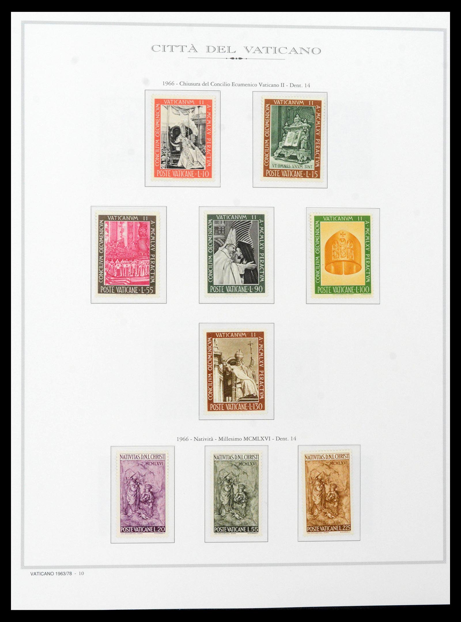 38957 0061 - Stamp collection 38957 Vatican complete 1929-2017.
