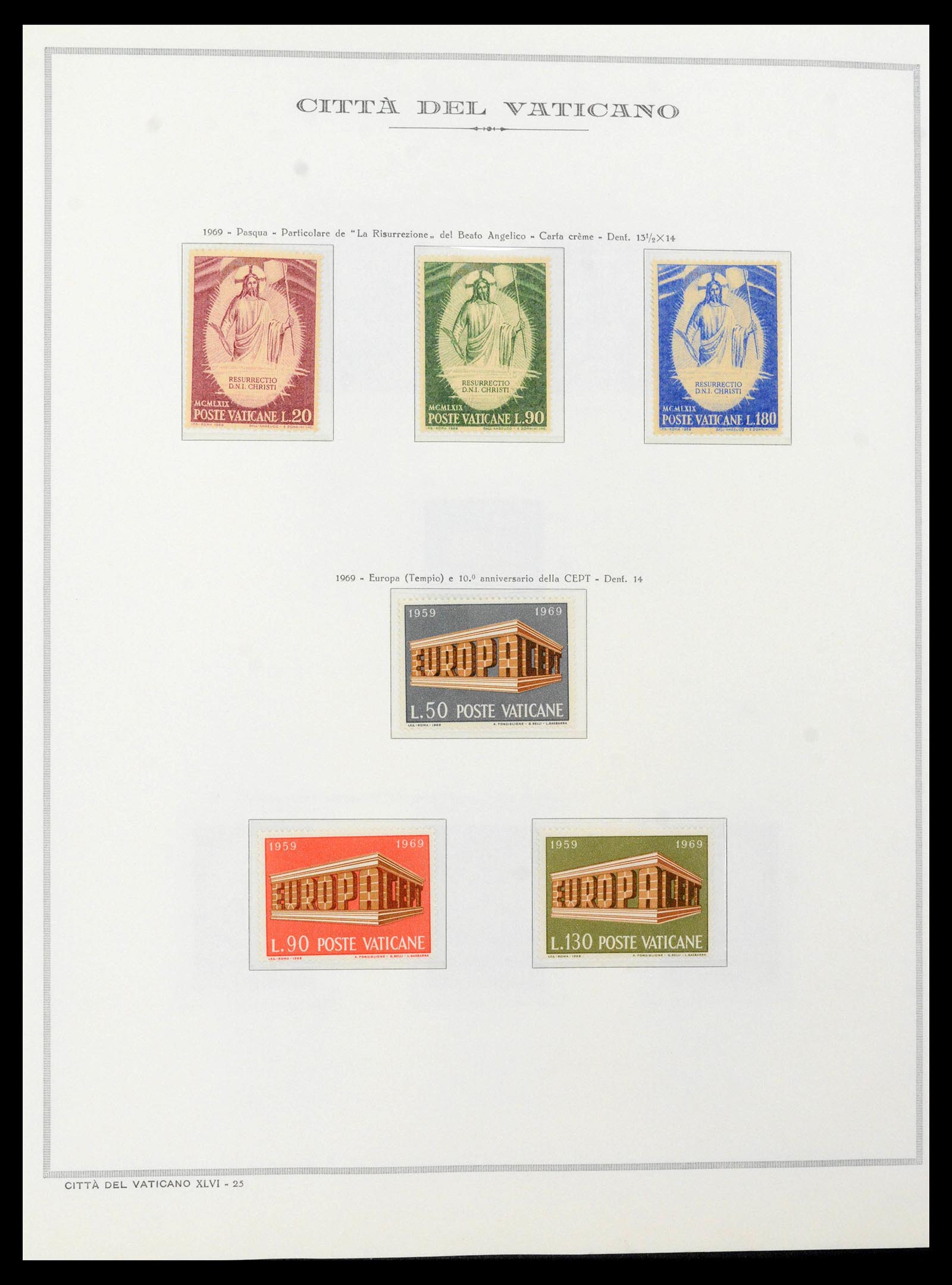 38957 0066 - Stamp collection 38957 Vatican complete 1929-2017.