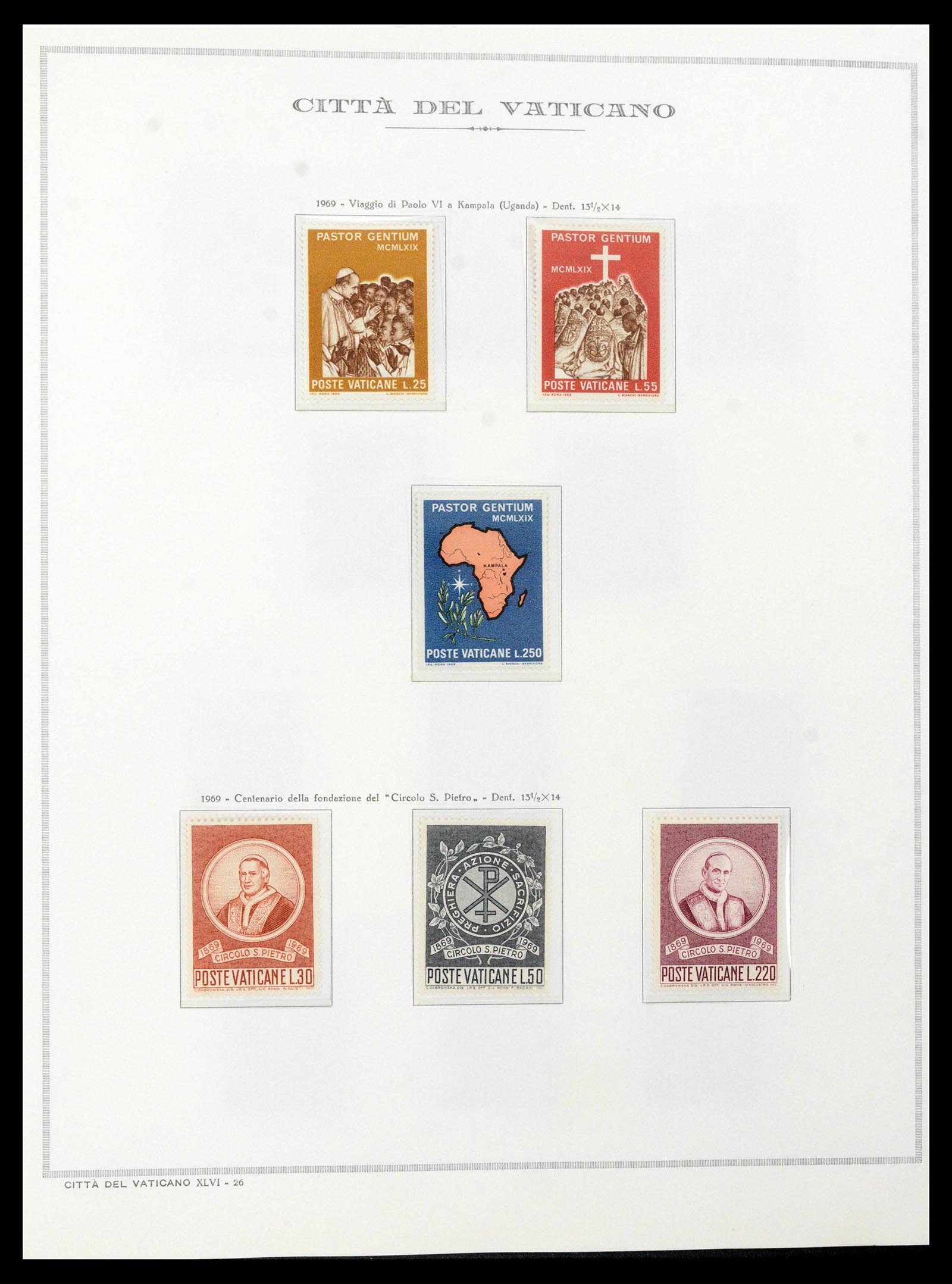 38957 0067 - Stamp collection 38957 Vatican complete 1929-2017.