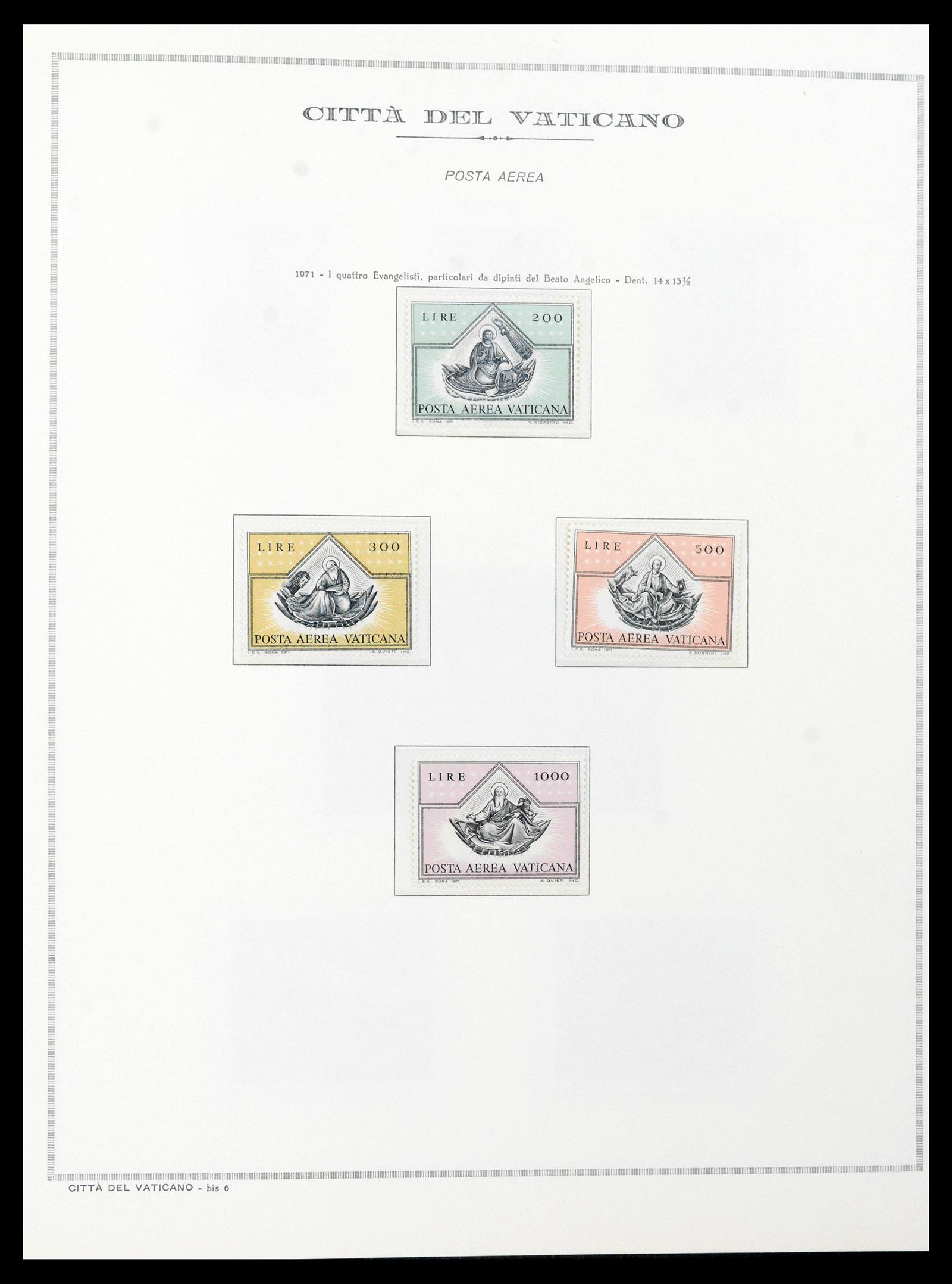 38957 0072 - Stamp collection 38957 Vatican complete 1929-2017.