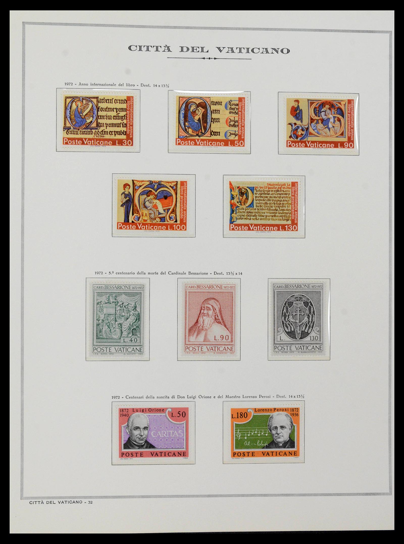38957 0074 - Stamp collection 38957 Vatican complete 1929-2017.