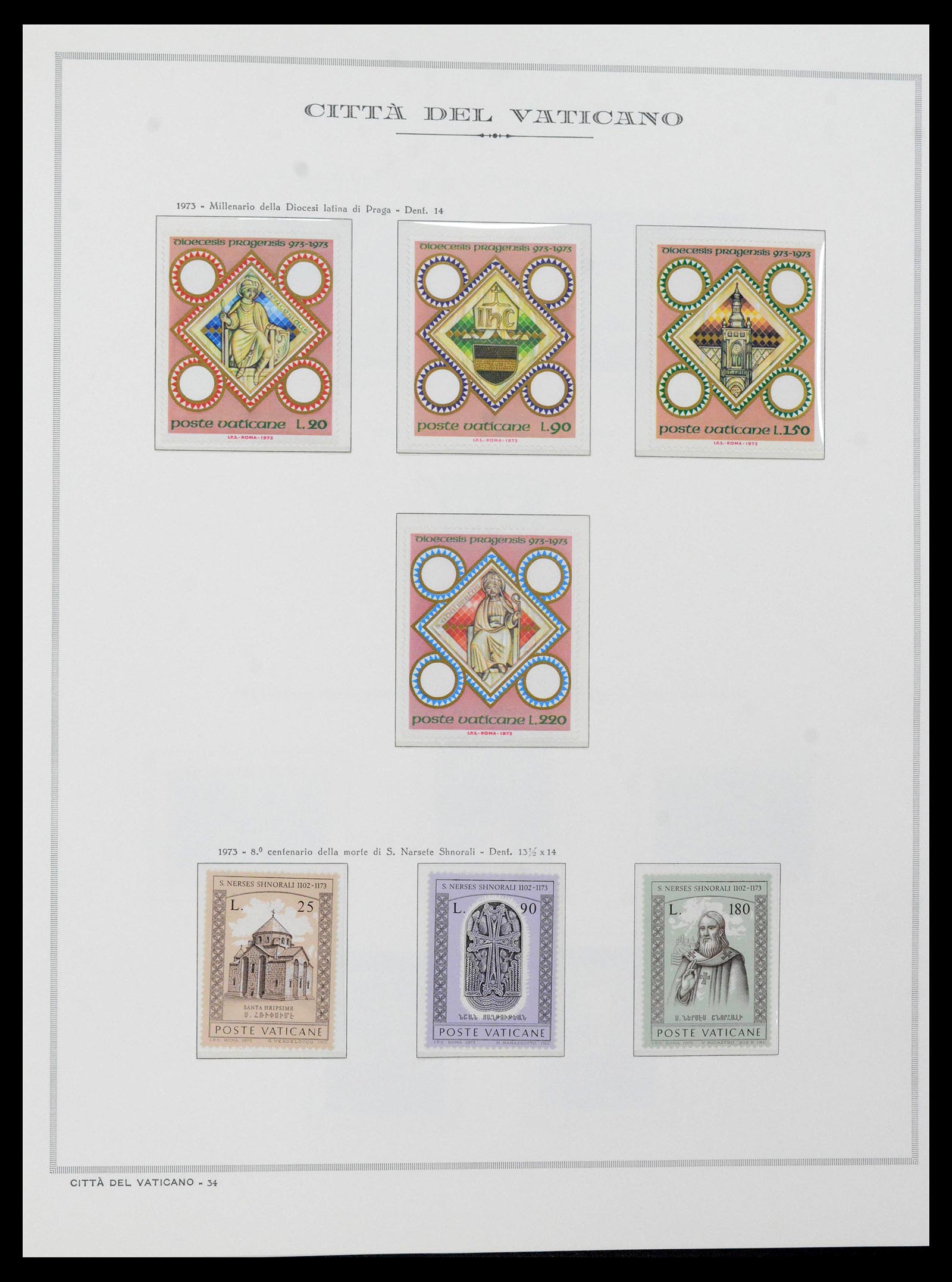 38957 0077 - Stamp collection 38957 Vatican complete 1929-2017.