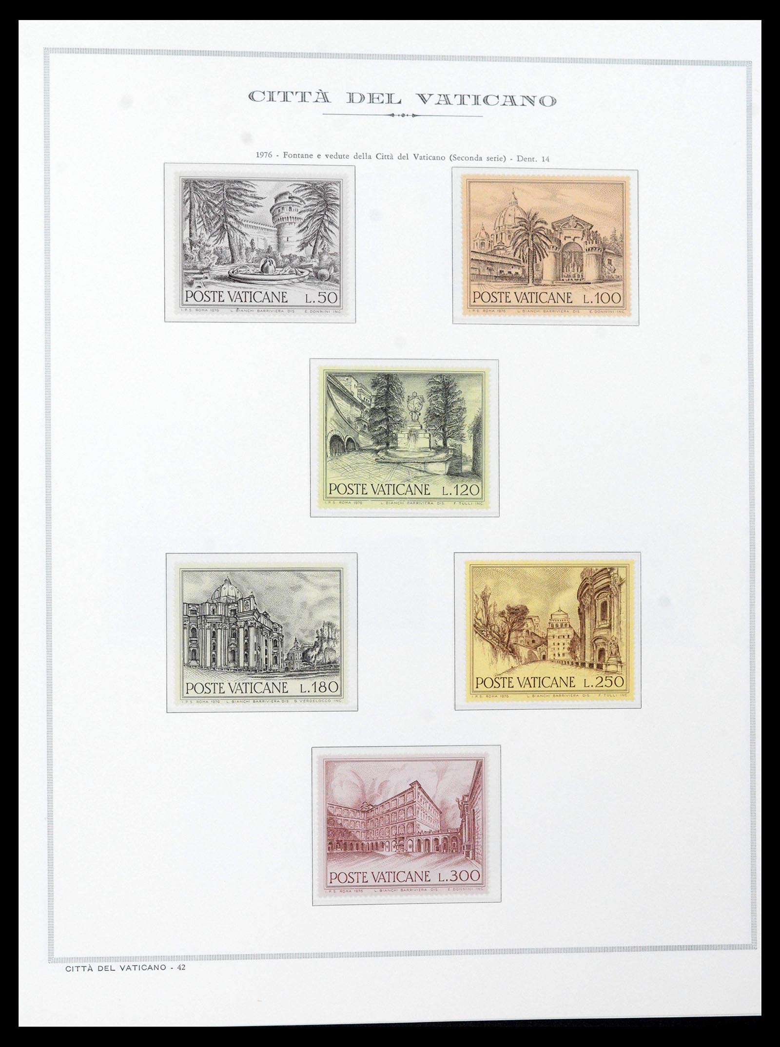 38957 0086 - Stamp collection 38957 Vatican complete 1929-2017.