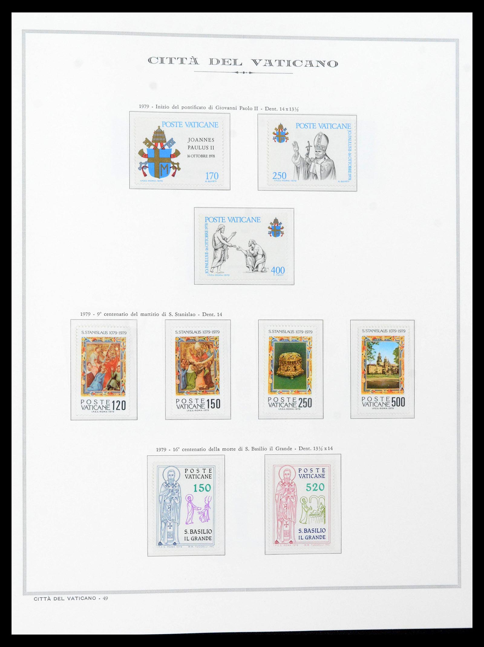 38957 0094 - Stamp collection 38957 Vatican complete 1929-2017.