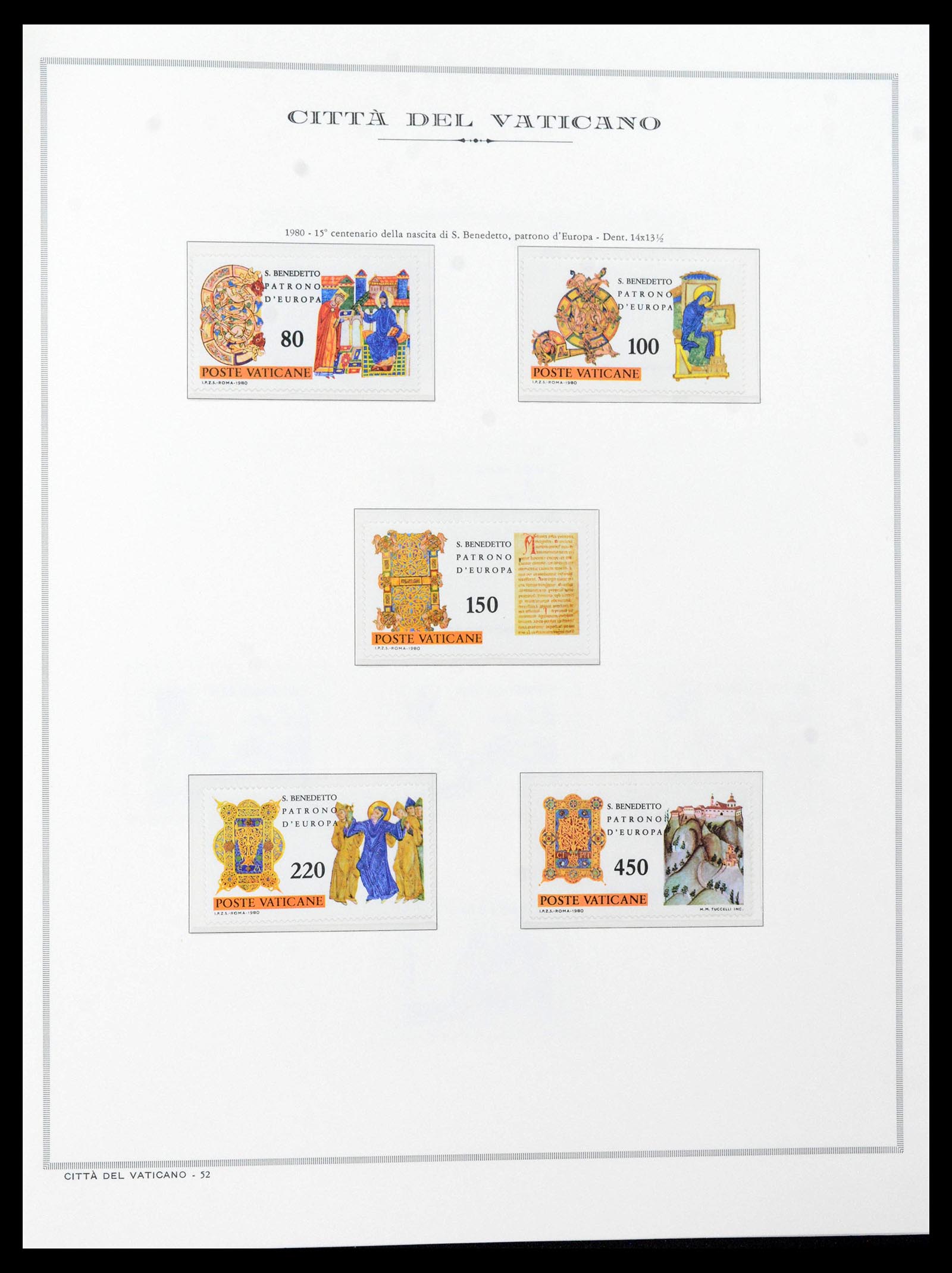 38957 0097 - Stamp collection 38957 Vatican complete 1929-2017.