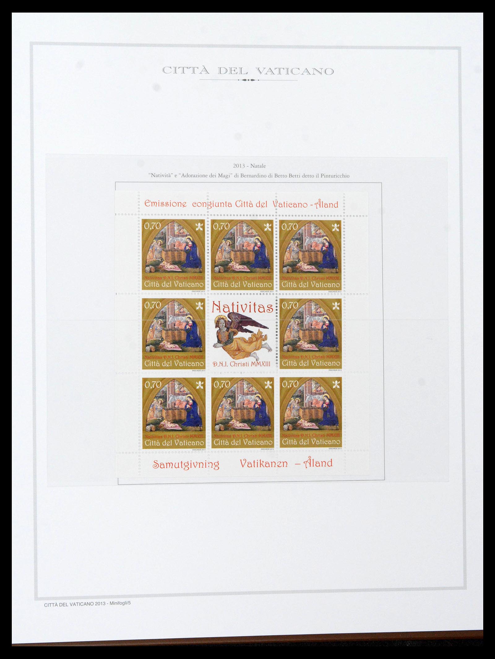 38957 0364 - Stamp collection 38957 Vatican complete 1929-2017.