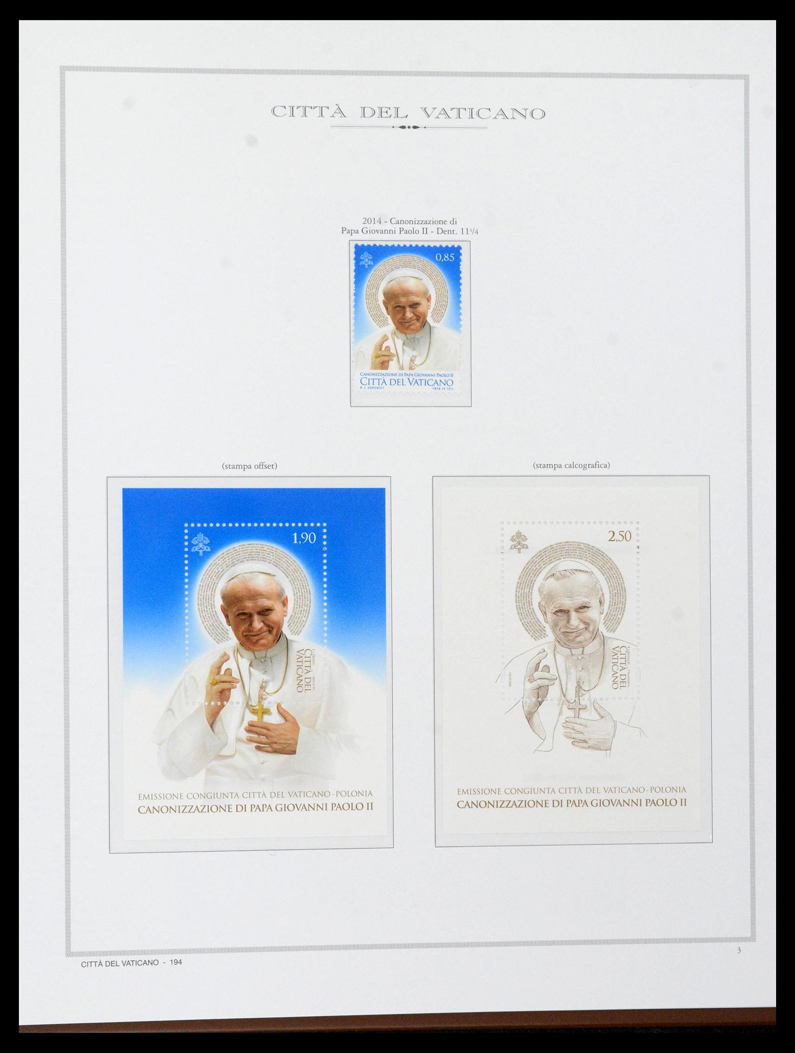 38957 0368 - Stamp collection 38957 Vatican complete 1929-2017.