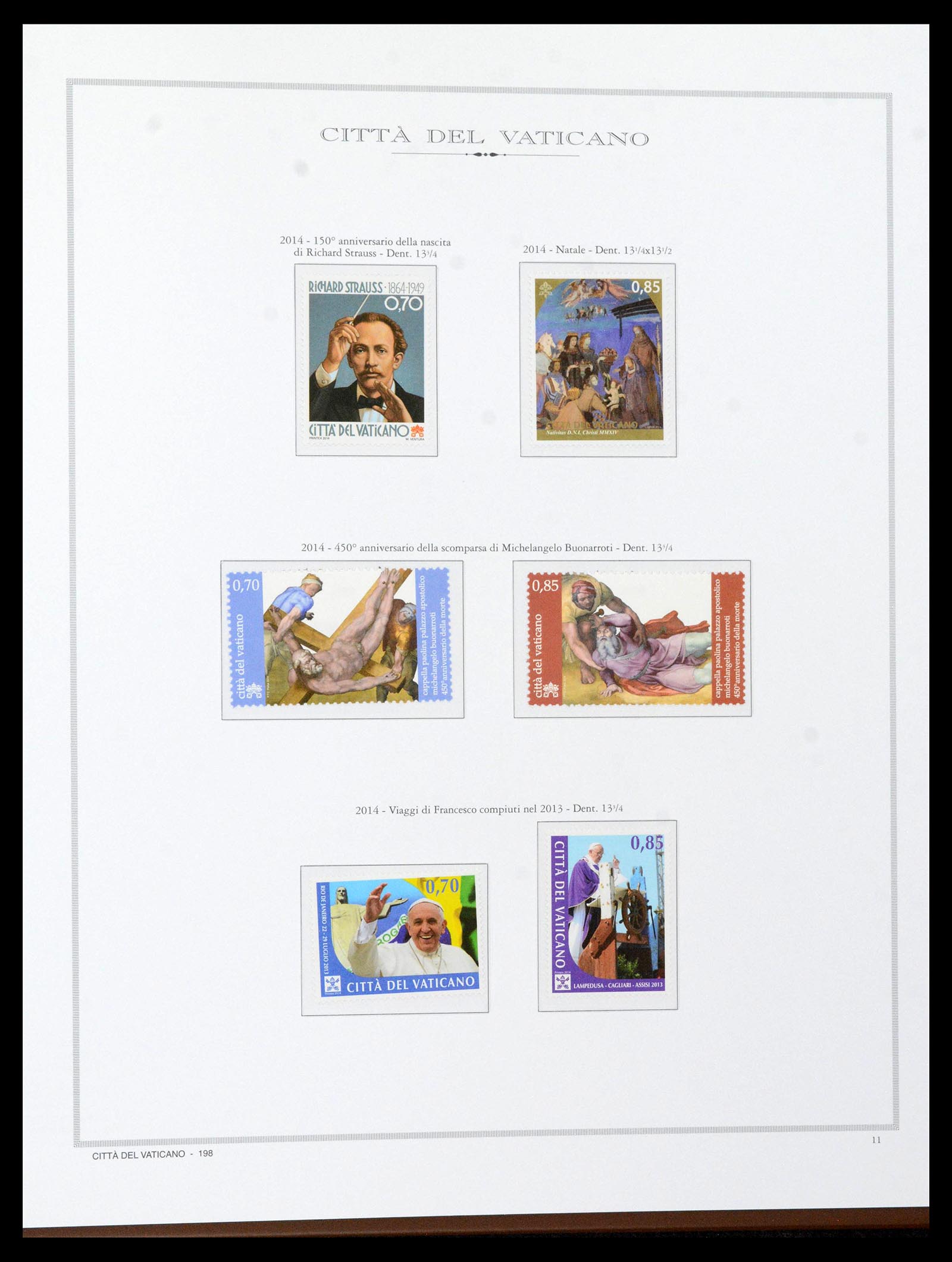 38957 0372 - Stamp collection 38957 Vatican complete 1929-2017.