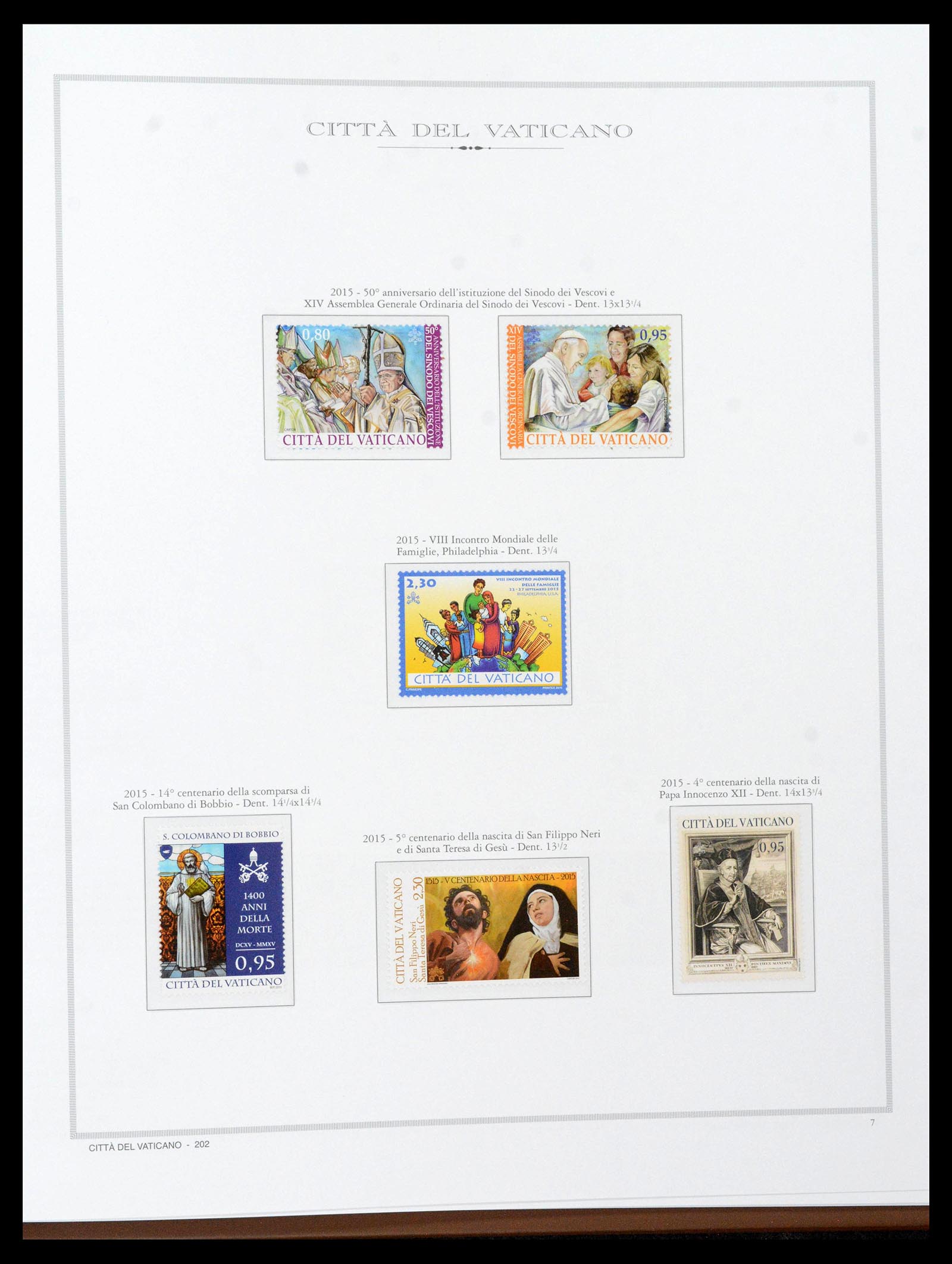 38957 0380 - Stamp collection 38957 Vatican complete 1929-2017.