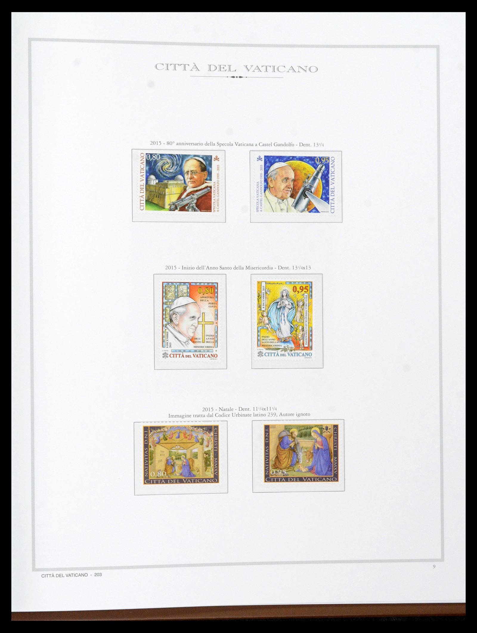 38957 0381 - Stamp collection 38957 Vatican complete 1929-2017.