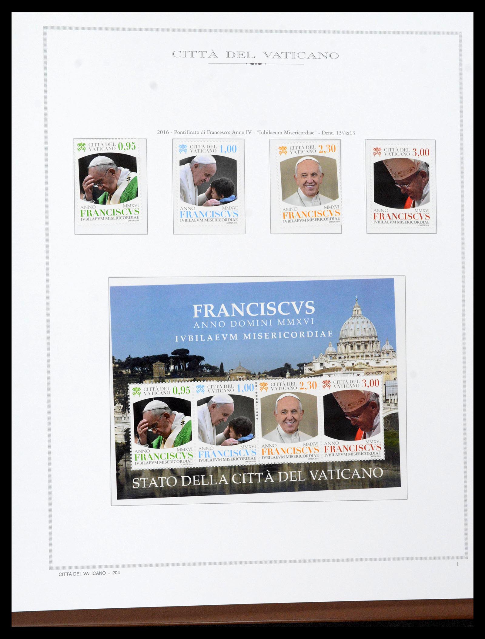 38957 0387 - Stamp collection 38957 Vatican complete 1929-2017.