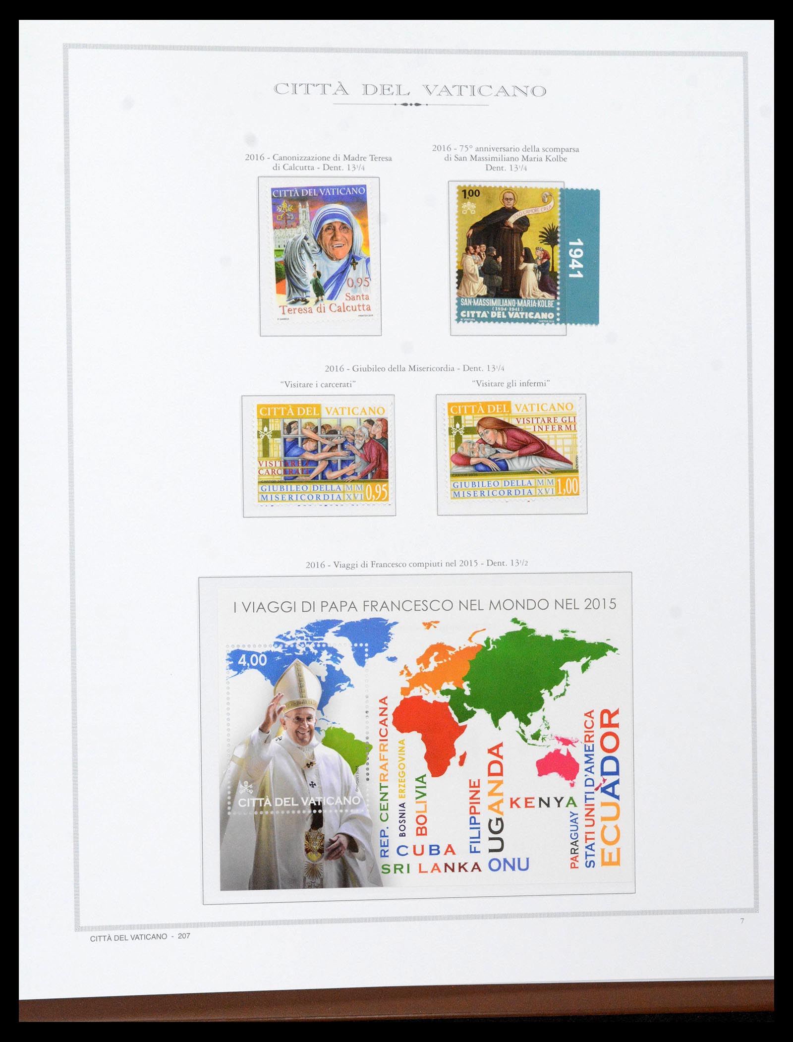 38957 0390 - Stamp collection 38957 Vatican complete 1929-2017.