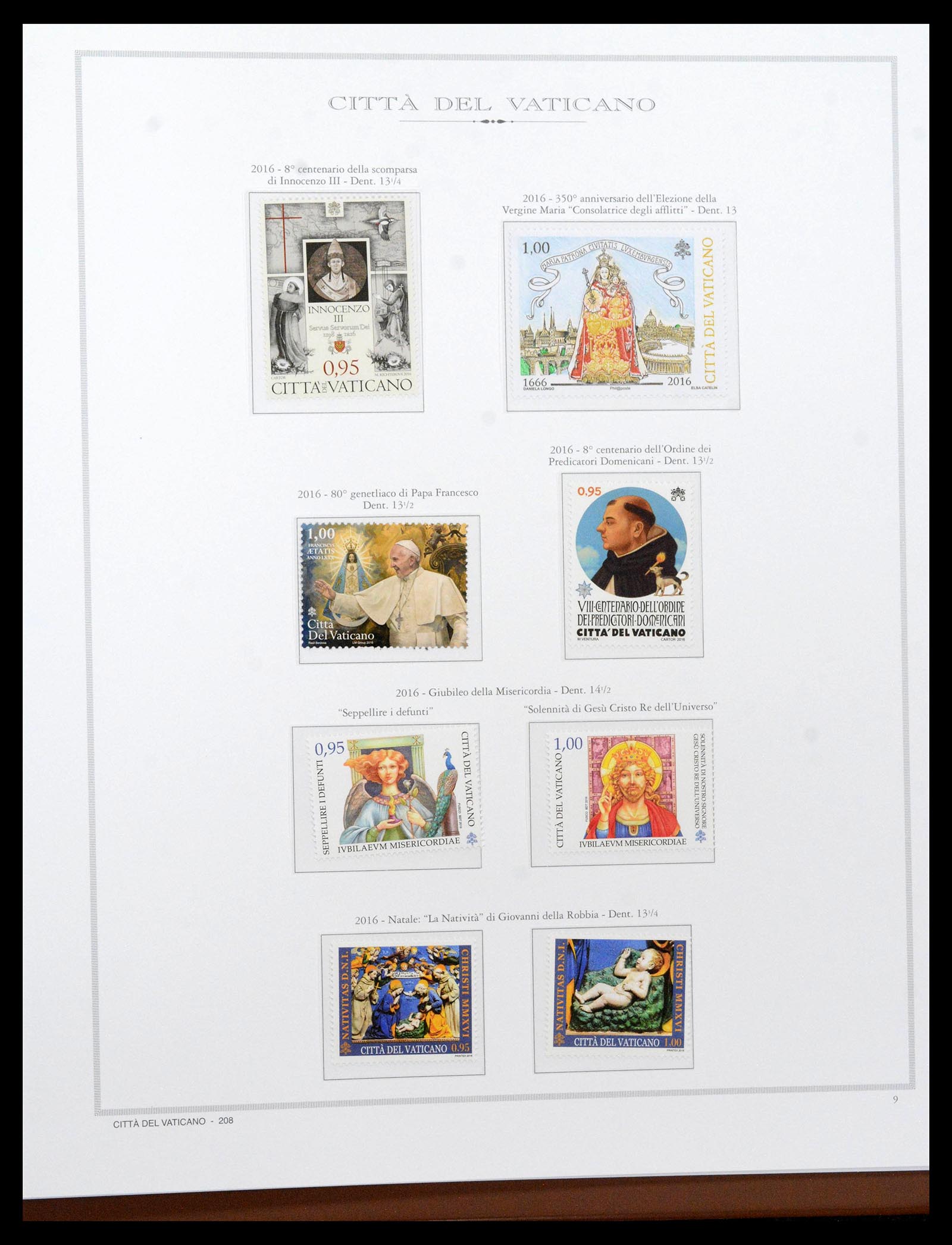 38957 0391 - Stamp collection 38957 Vatican complete 1929-2017.