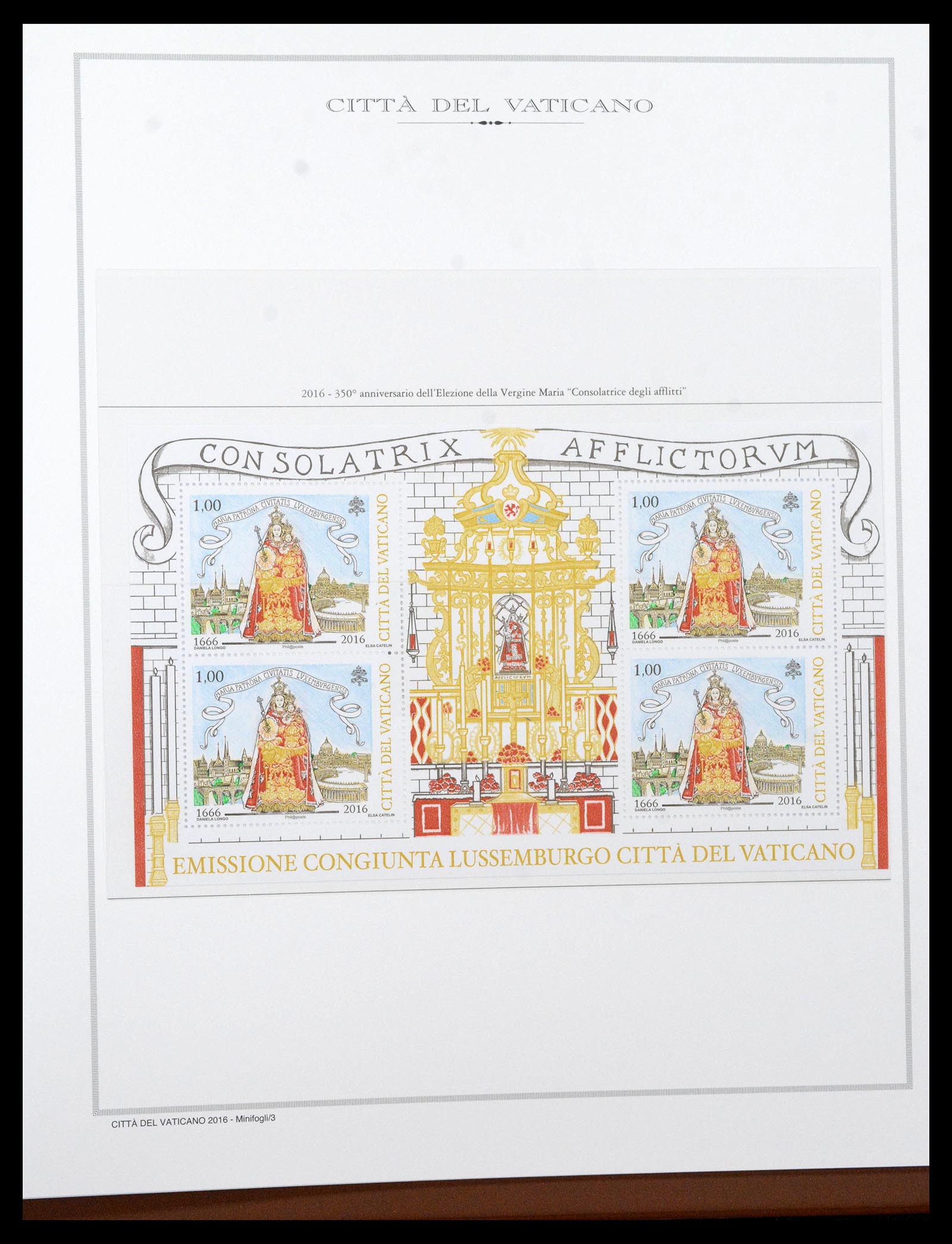 38957 0394 - Stamp collection 38957 Vatican complete 1929-2017.