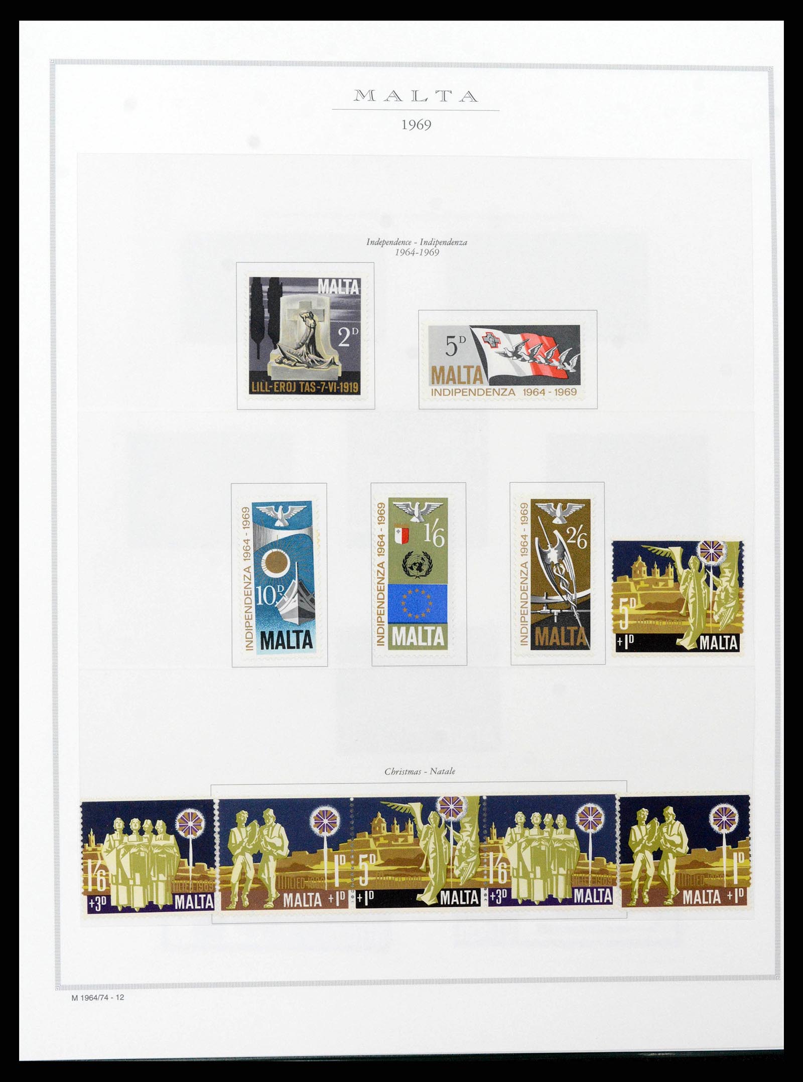 38958 0021 - Stamp collection 38958 Malta 1937-2015.