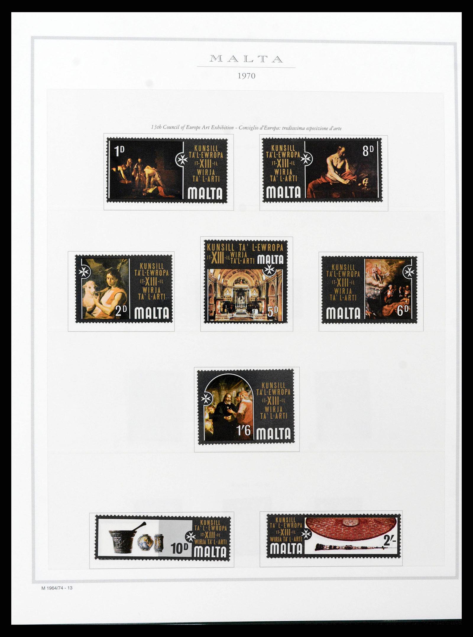38958 0022 - Stamp collection 38958 Malta 1937-2015.