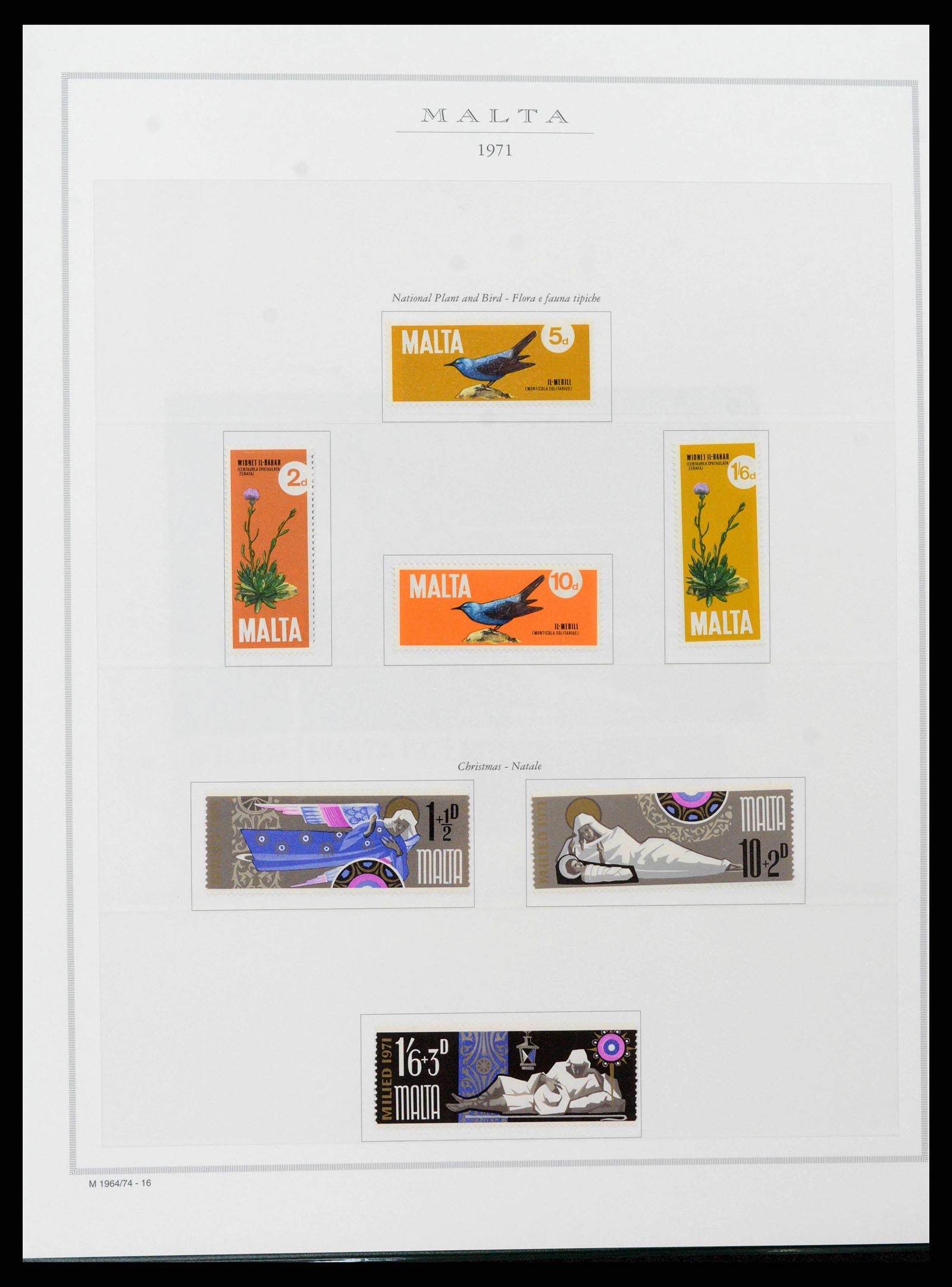 38958 0025 - Stamp collection 38958 Malta 1937-2015.