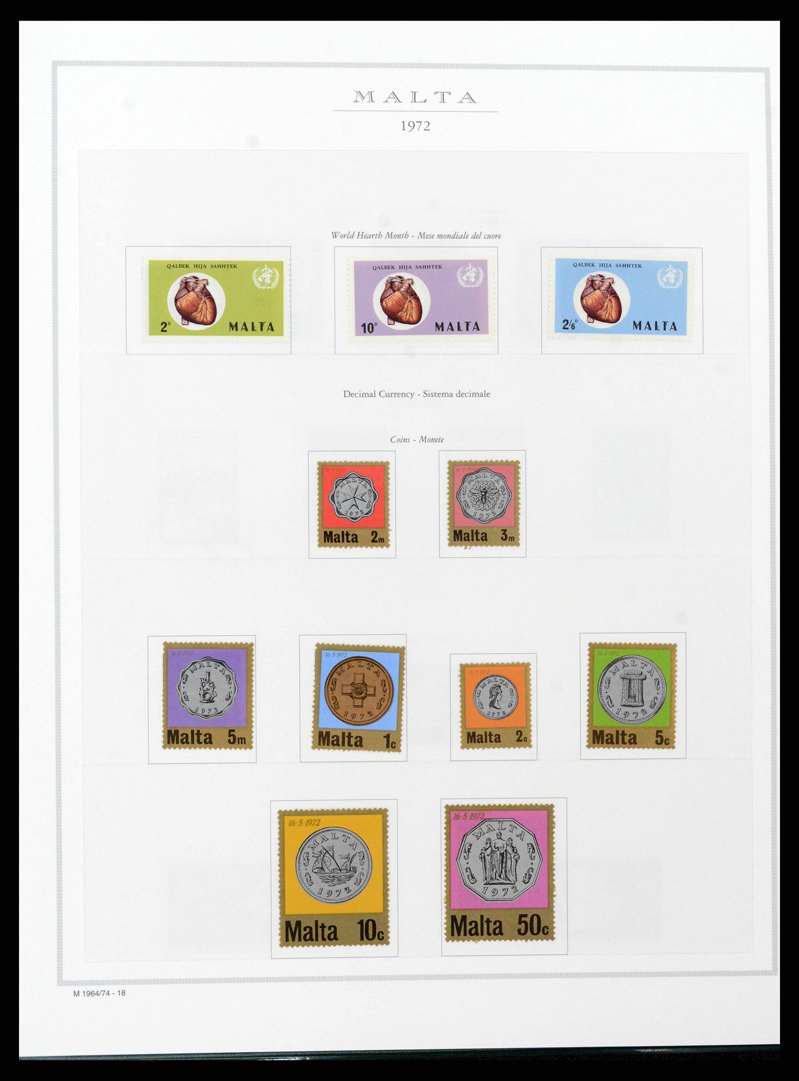 38958 0027 - Stamp collection 38958 Malta 1937-2015.