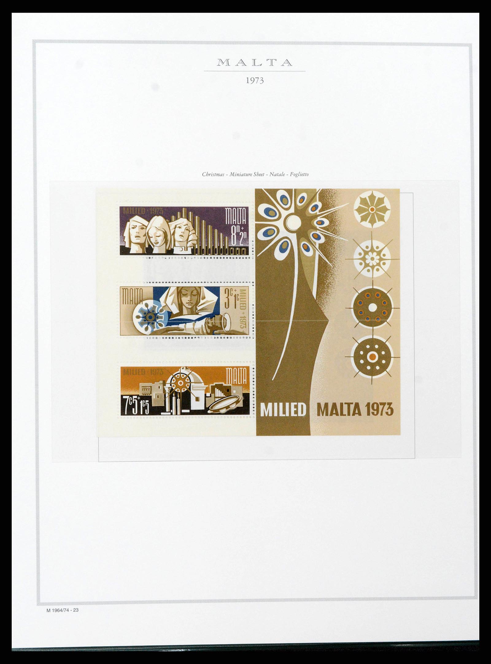 38958 0036 - Stamp collection 38958 Malta 1937-2015.