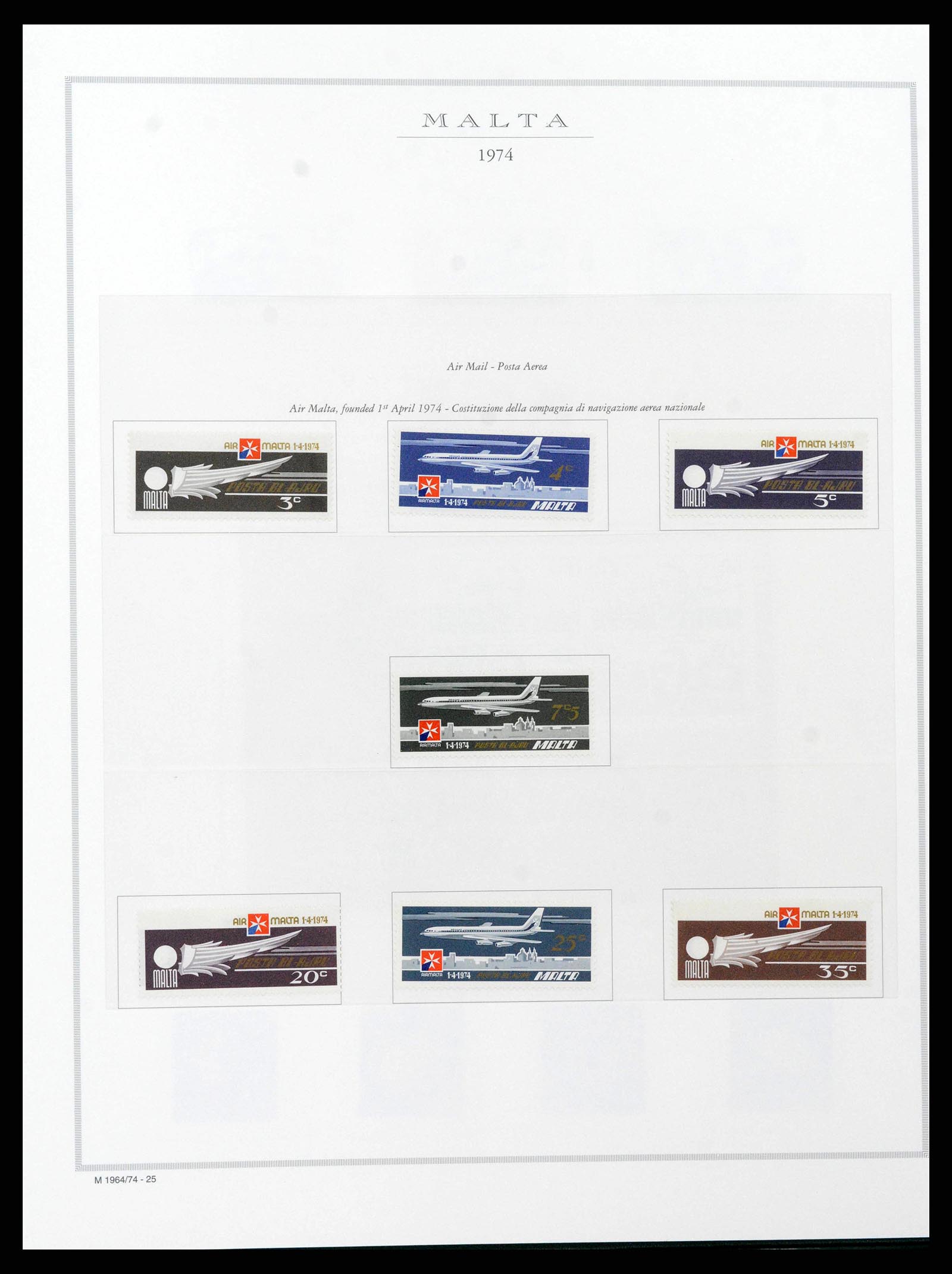 38958 0041 - Stamp collection 38958 Malta 1937-2015.