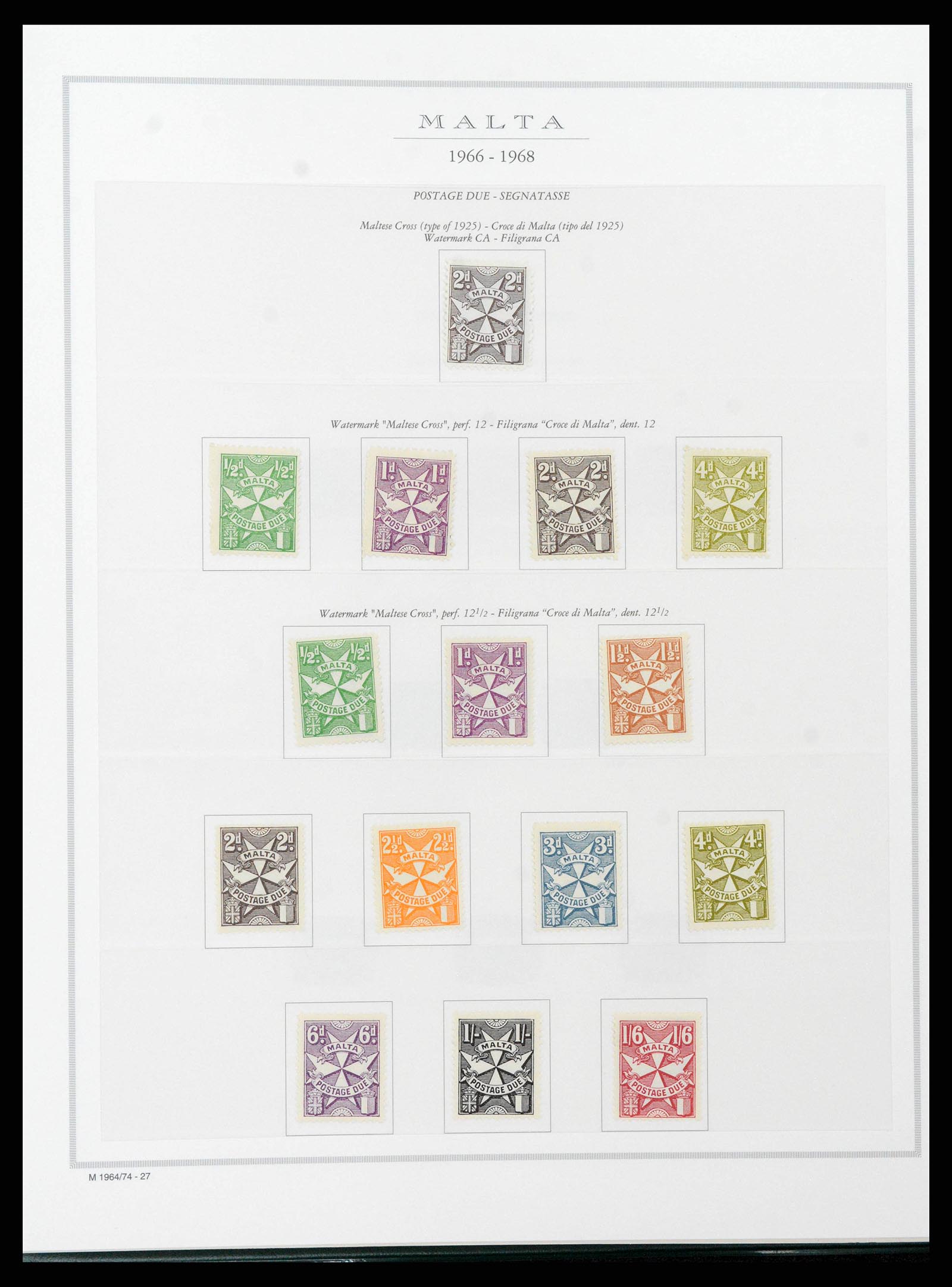 38958 0047 - Stamp collection 38958 Malta 1937-2015.