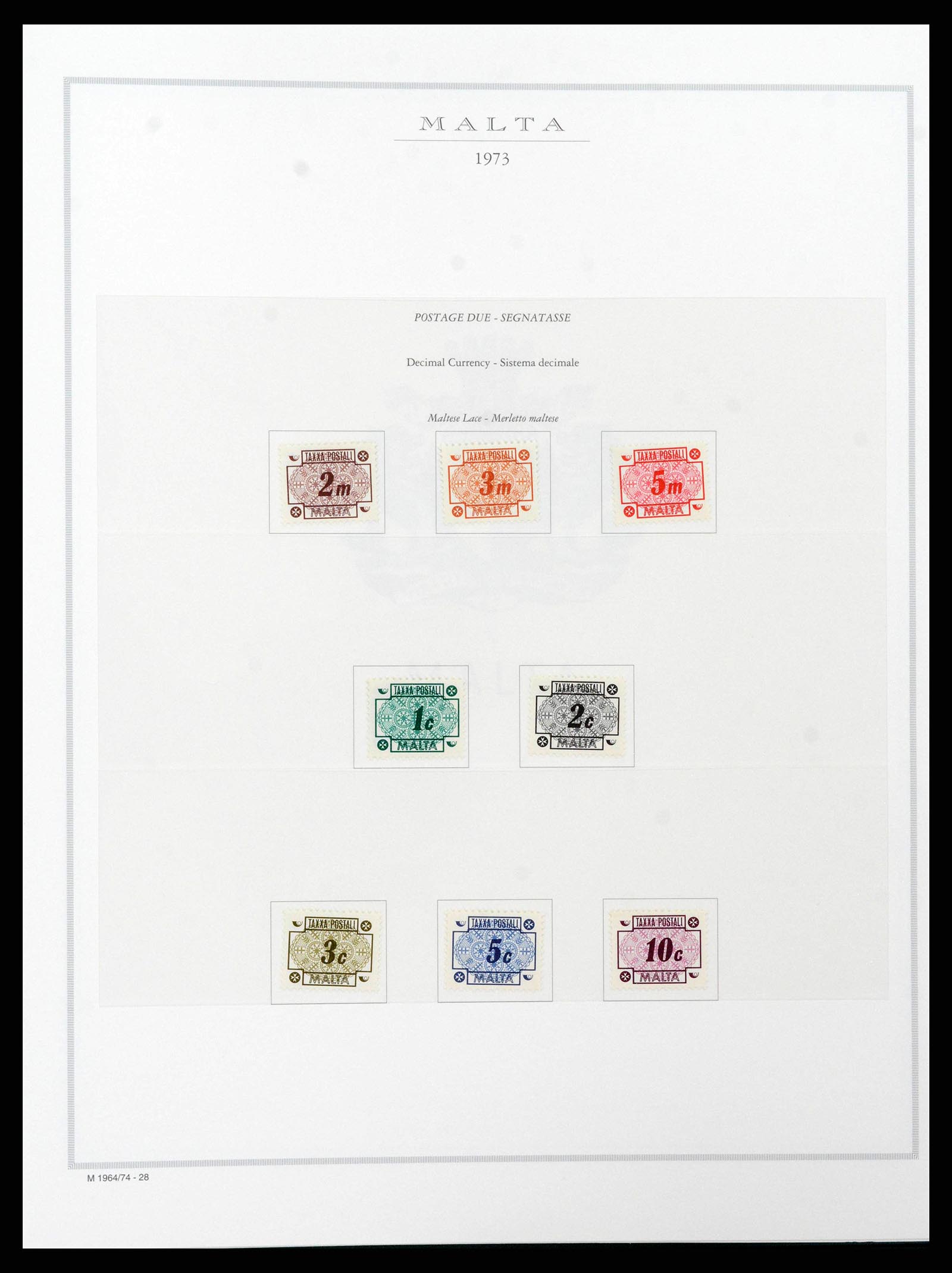 38958 0048 - Stamp collection 38958 Malta 1937-2015.