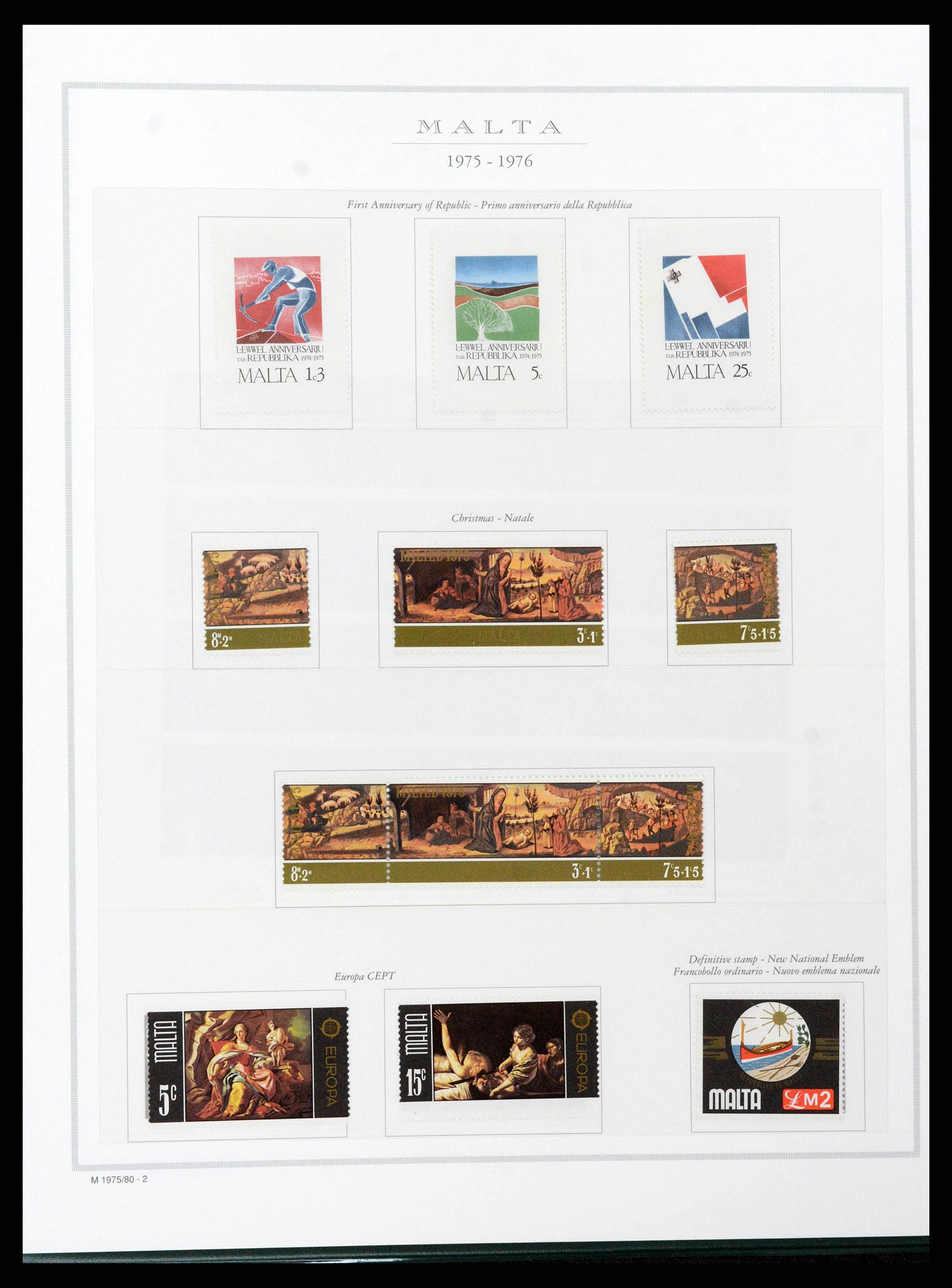 38958 0050 - Stamp collection 38958 Malta 1937-2015.