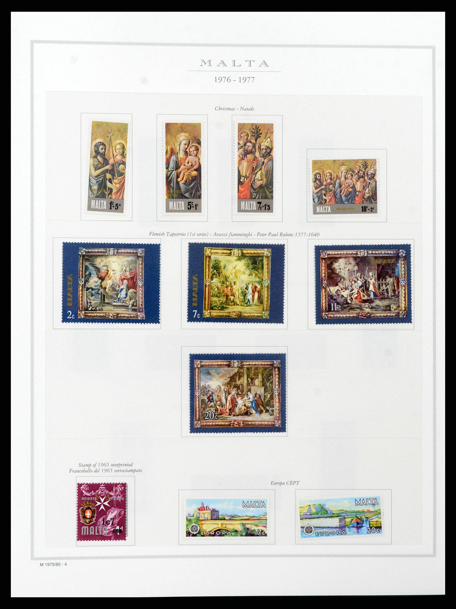 38958 0056 - Stamp collection 38958 Malta 1937-2015.