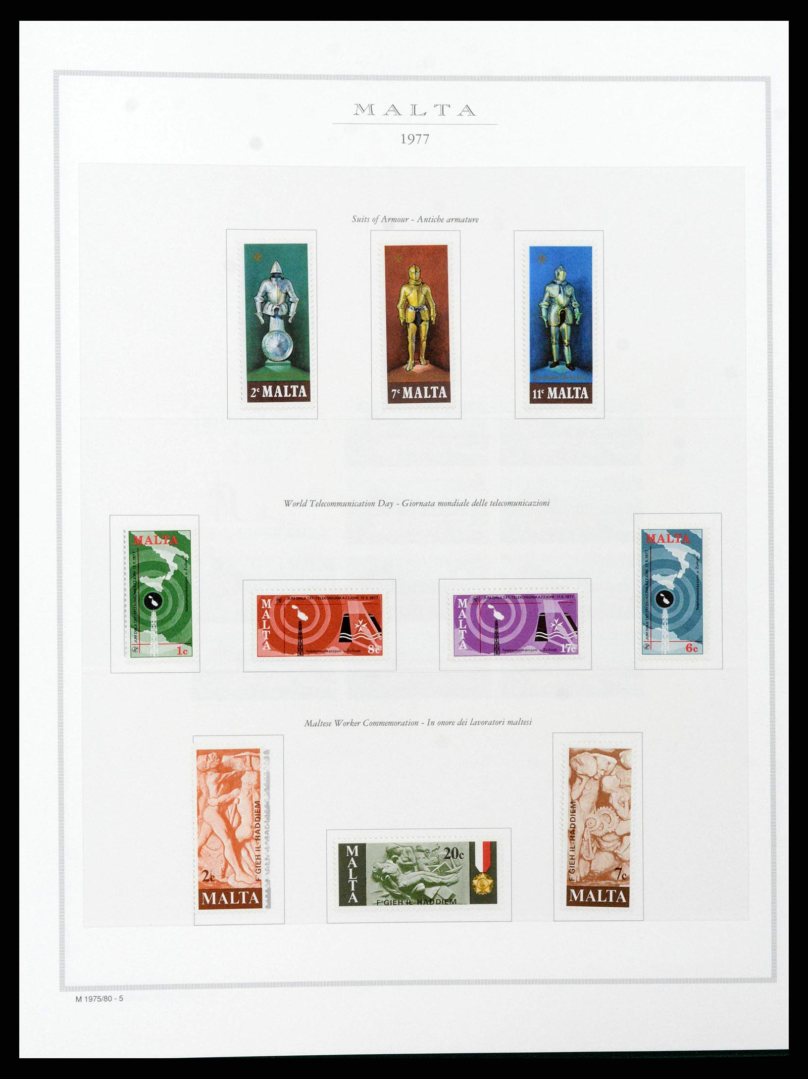 38958 0057 - Stamp collection 38958 Malta 1937-2015.