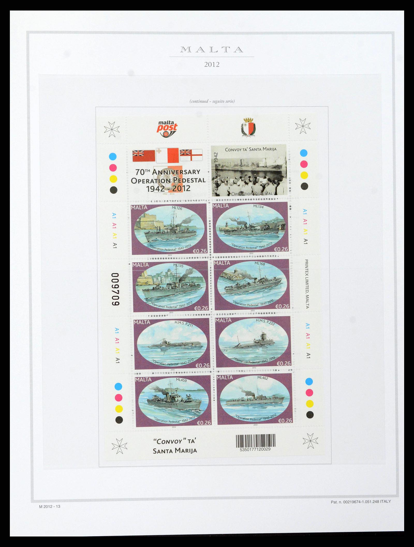 38958 0261 - Stamp collection 38958 Malta 1937-2015.