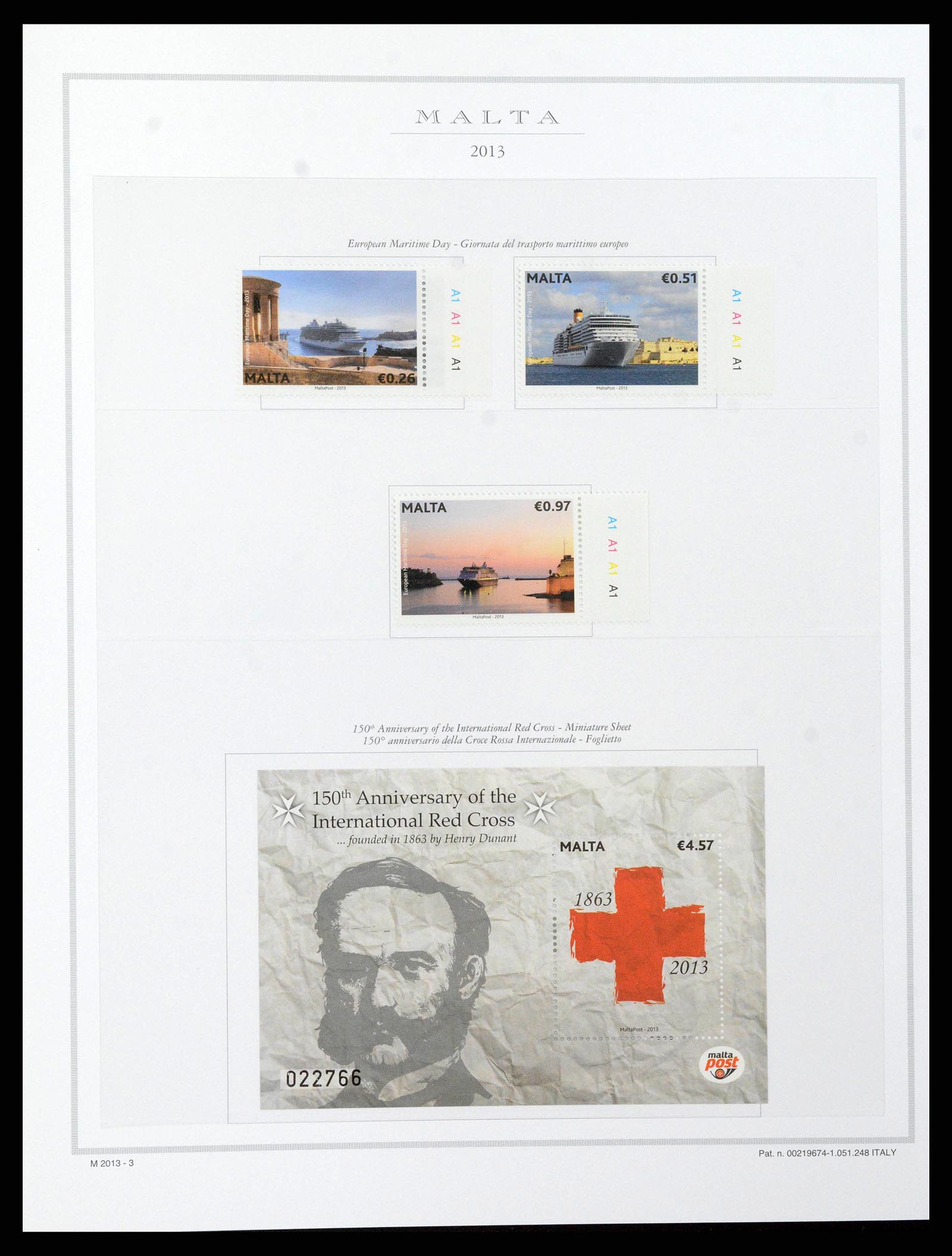 38958 0266 - Stamp collection 38958 Malta 1937-2015.