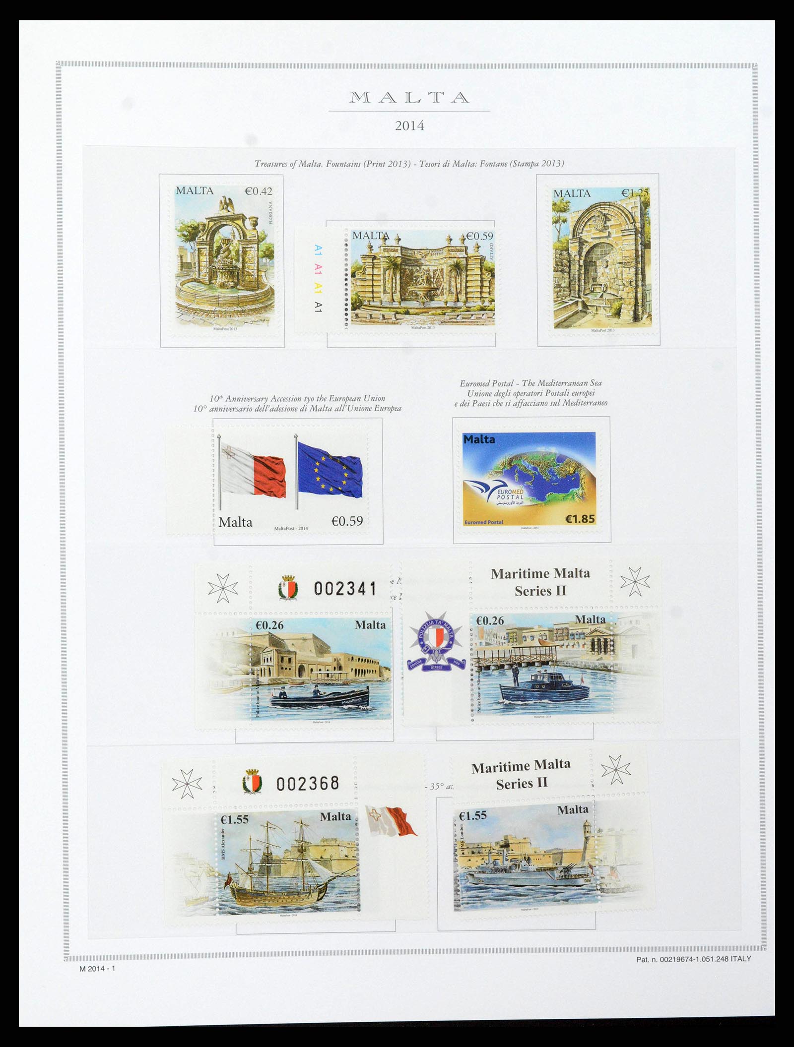 38958 0269 - Stamp collection 38958 Malta 1937-2015.
