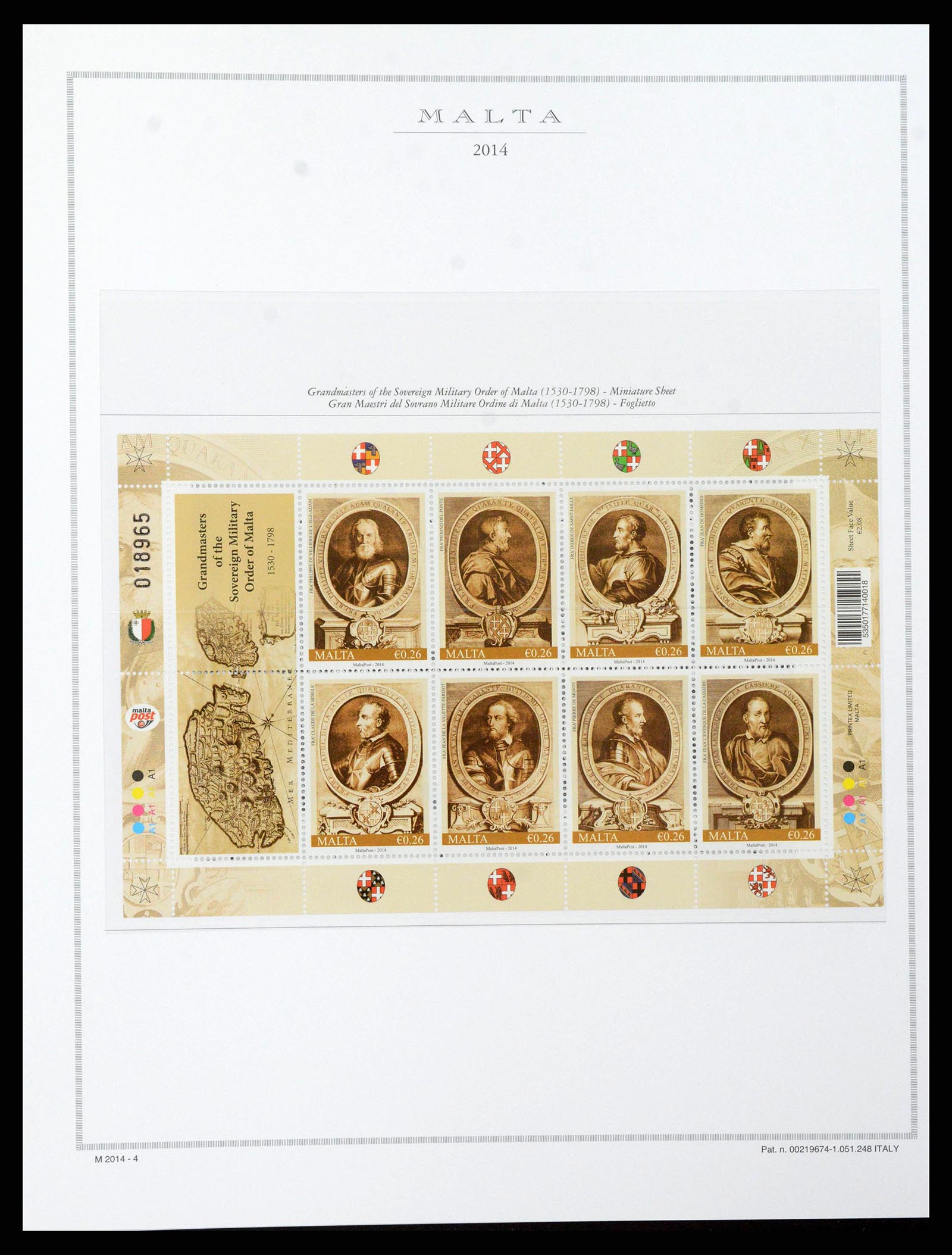 38958 0272 - Stamp collection 38958 Malta 1937-2015.