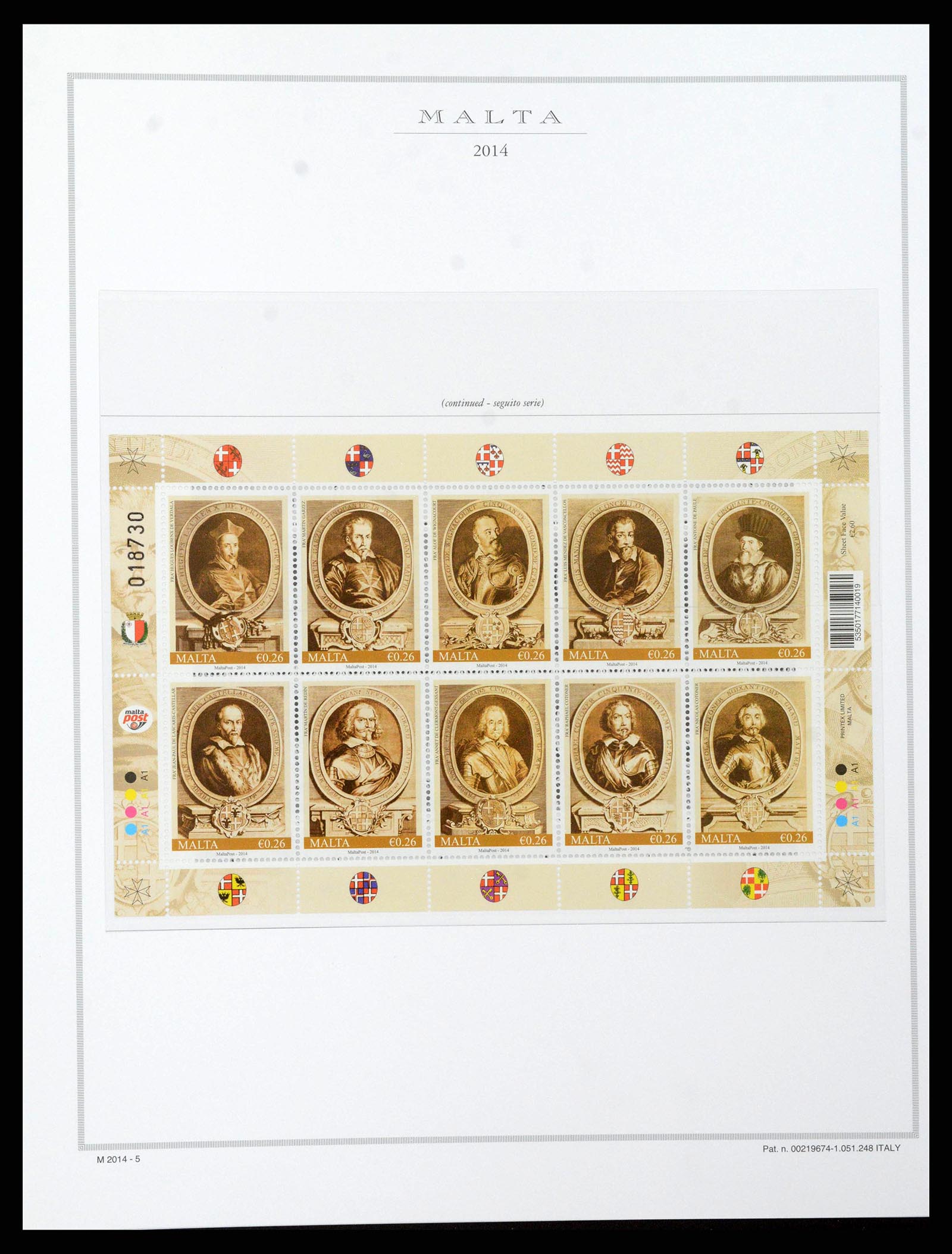 38958 0273 - Stamp collection 38958 Malta 1937-2015.