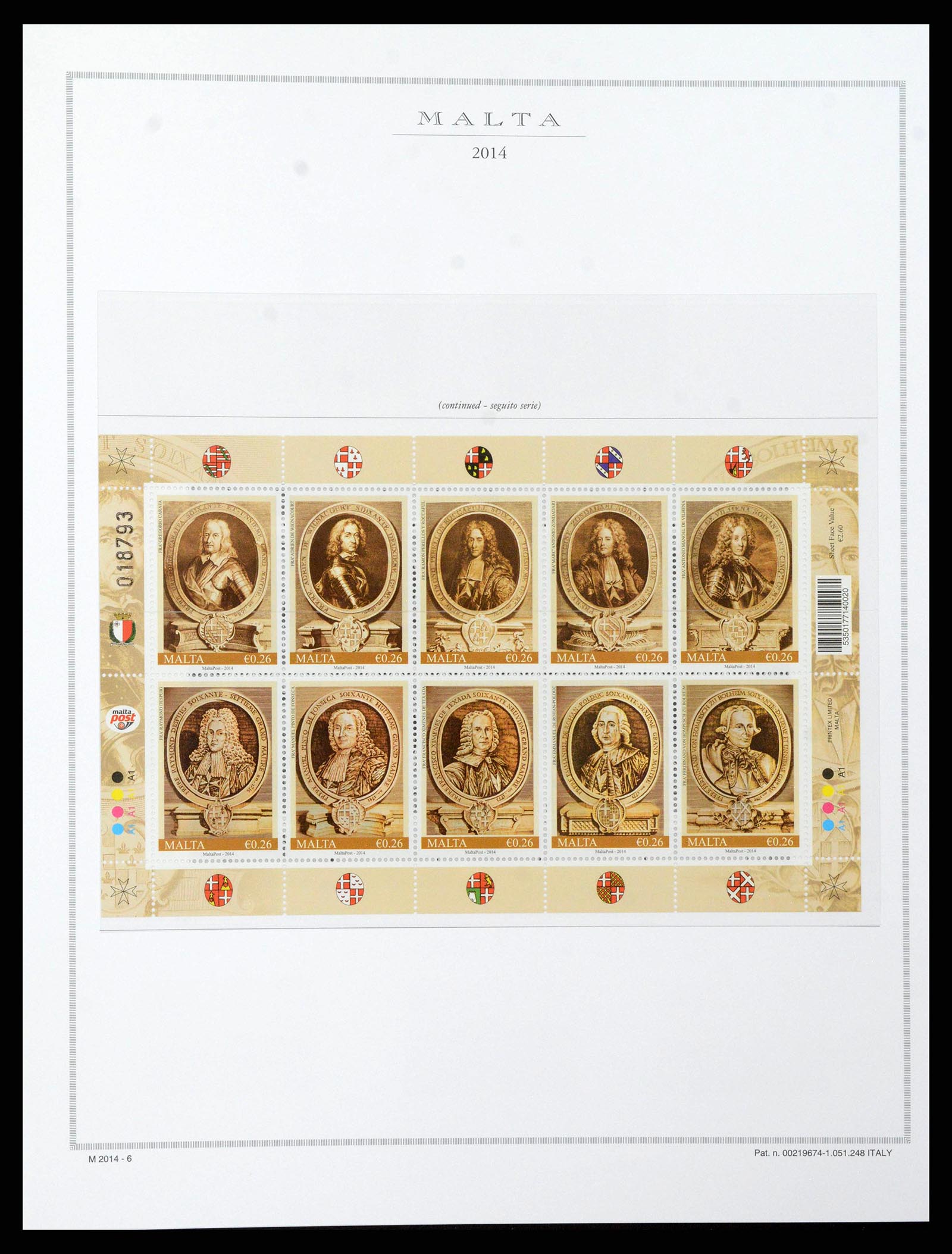38958 0274 - Stamp collection 38958 Malta 1937-2015.