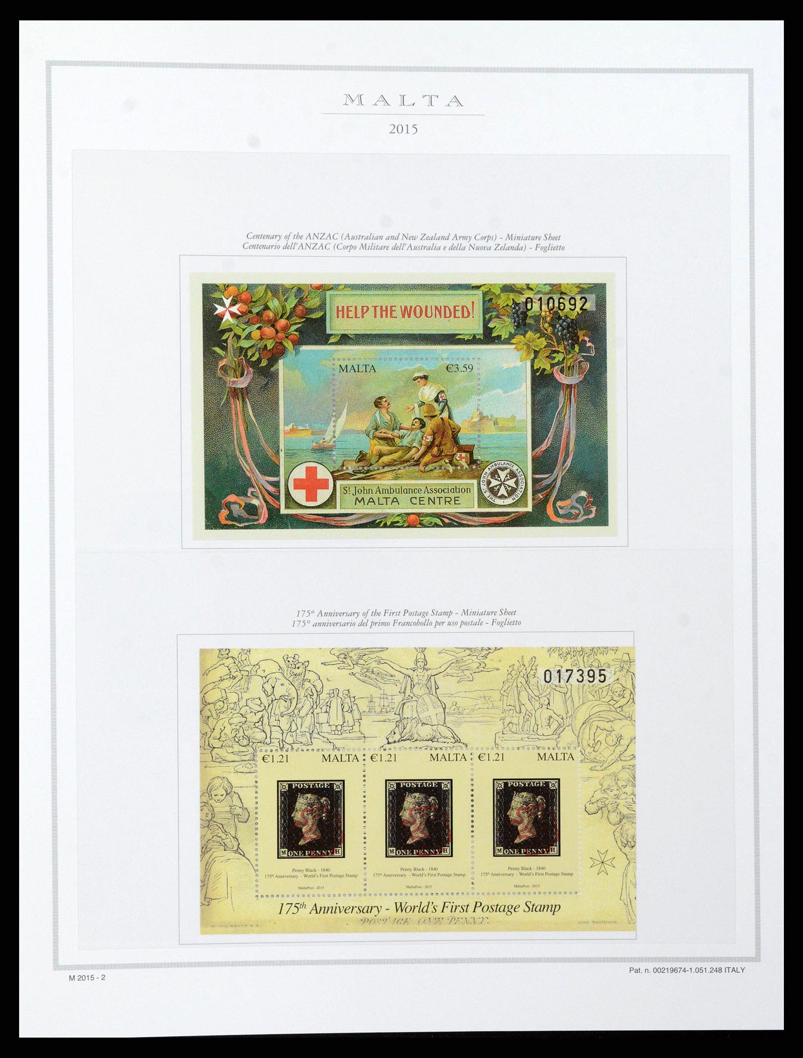38958 0277 - Stamp collection 38958 Malta 1937-2015.