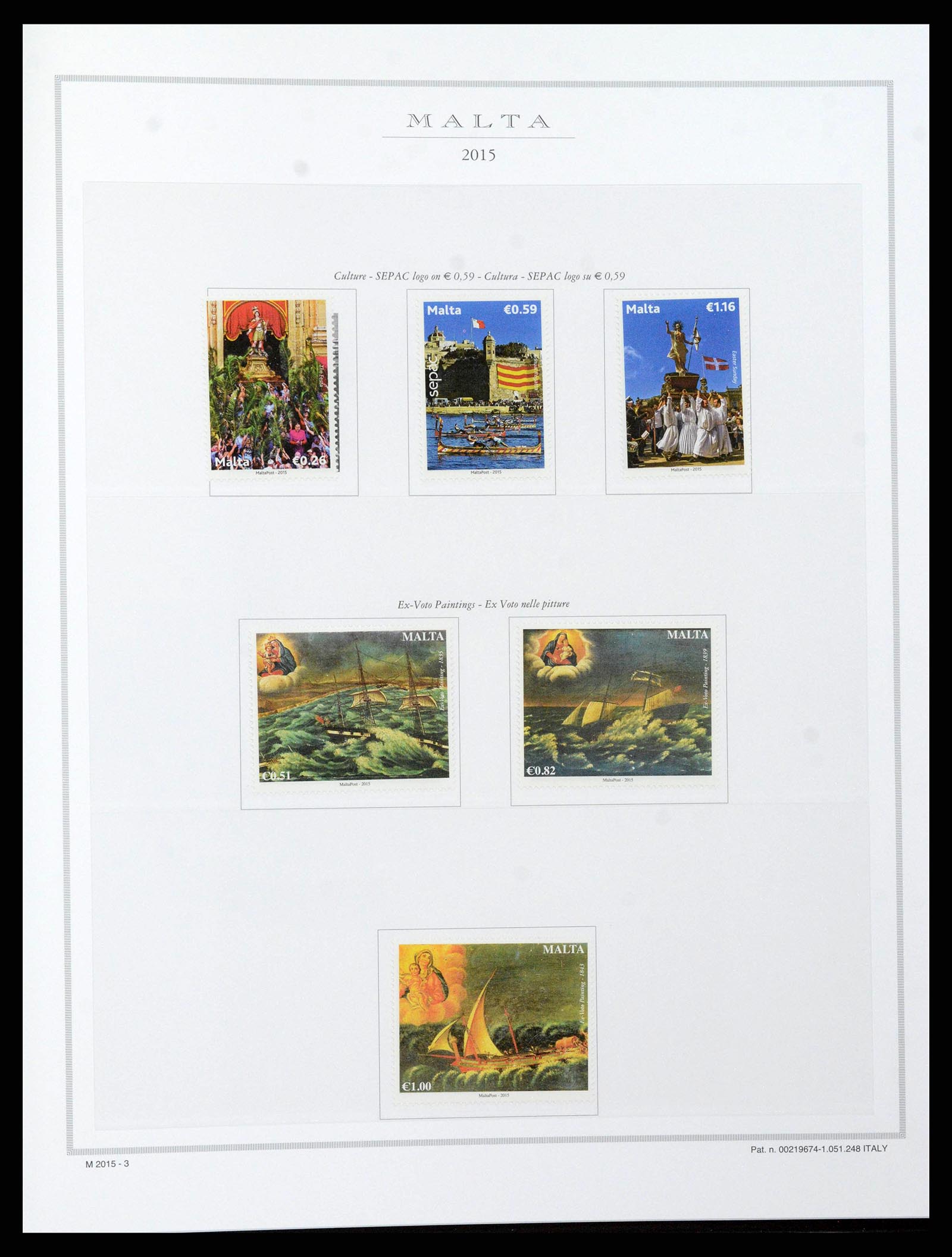 38958 0278 - Stamp collection 38958 Malta 1937-2015.