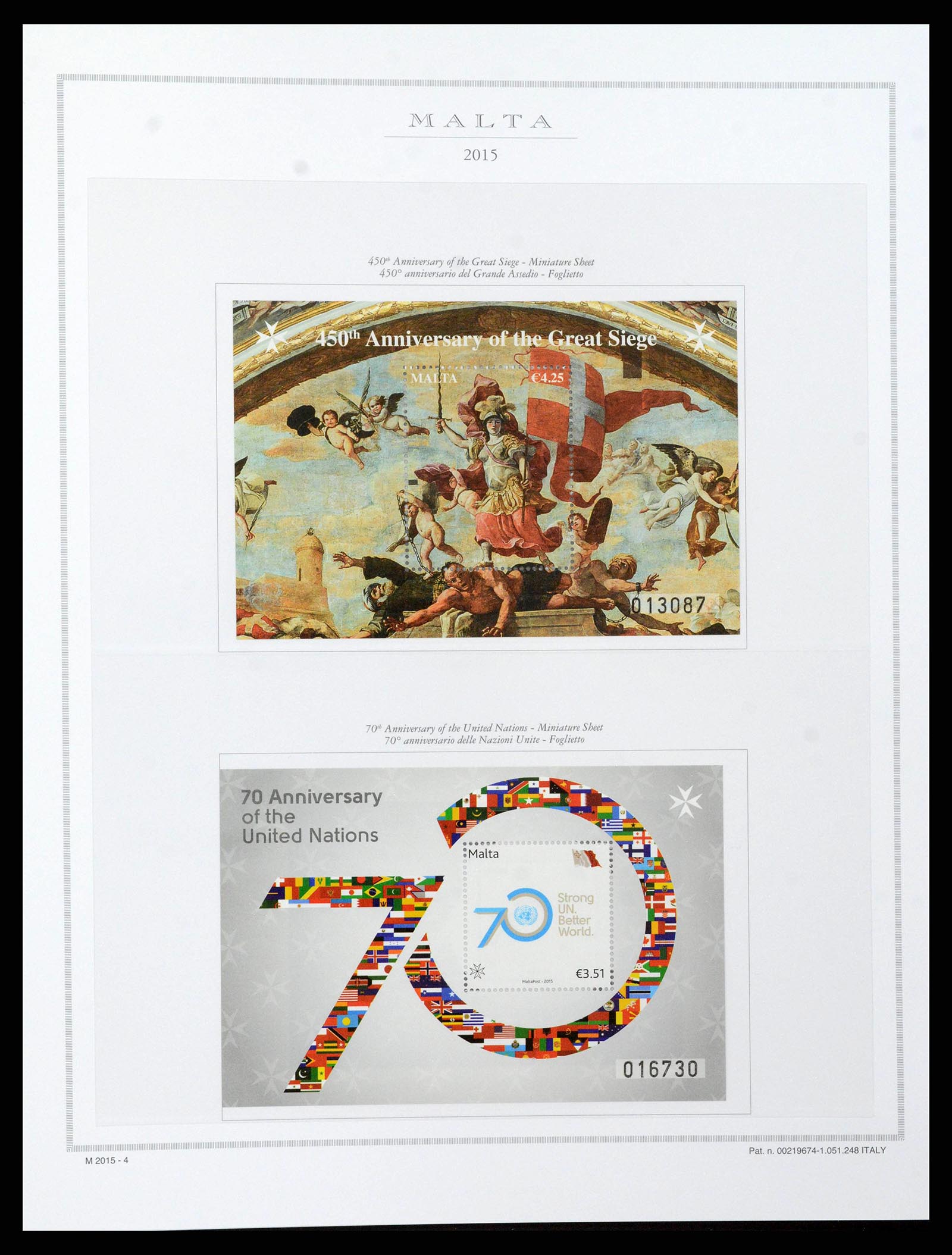 38958 0279 - Stamp collection 38958 Malta 1937-2015.