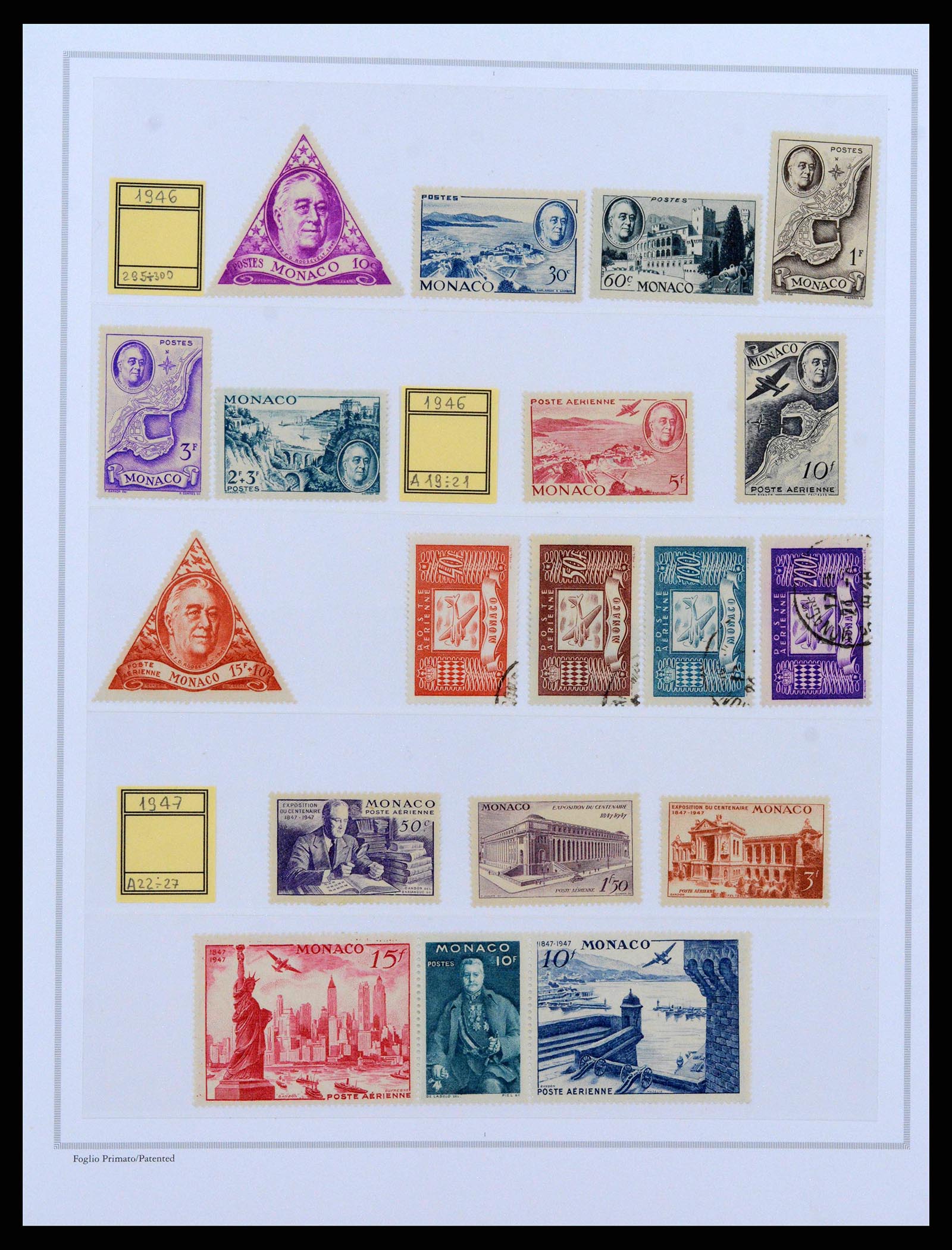 38963 0009 - Stamp collection 38963 Monaco 1885-2005.