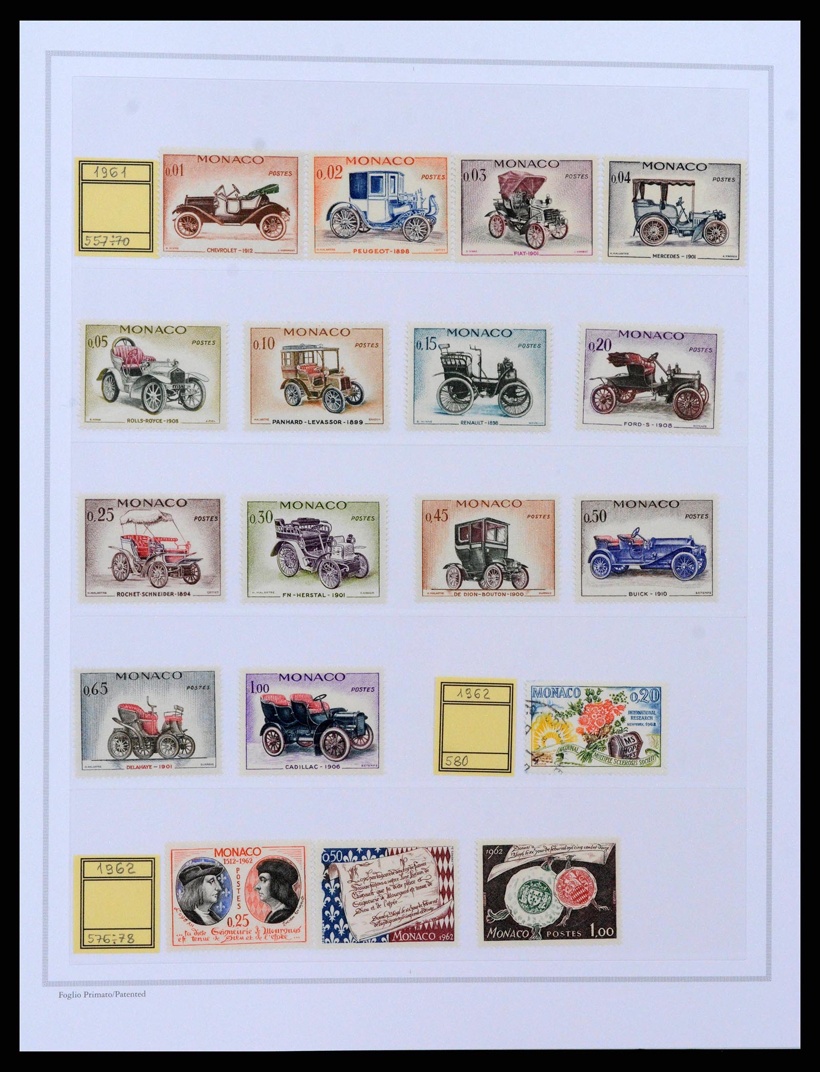 38963 0021 - Stamp collection 38963 Monaco 1885-2005.