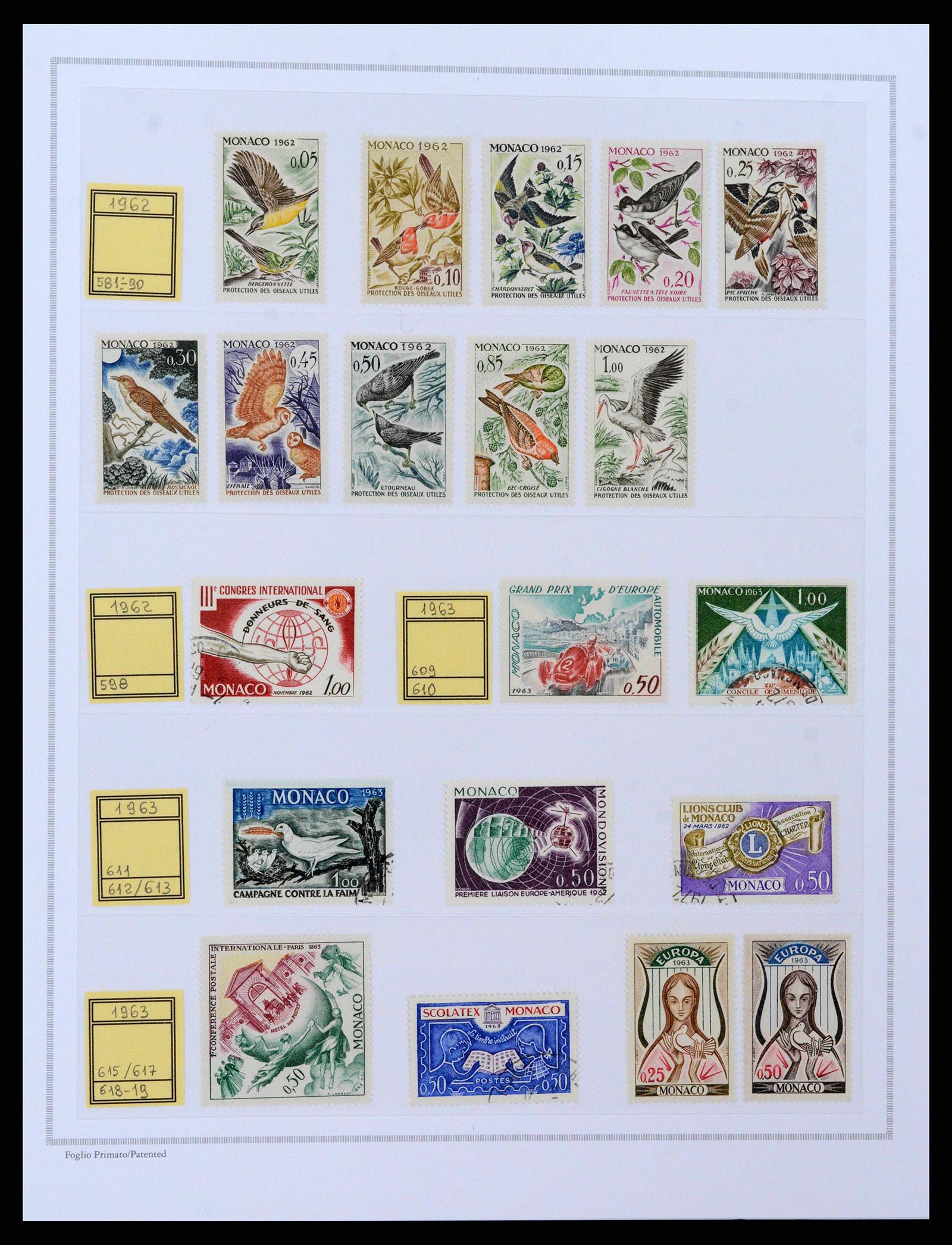 38963 0022 - Stamp collection 38963 Monaco 1885-2005.