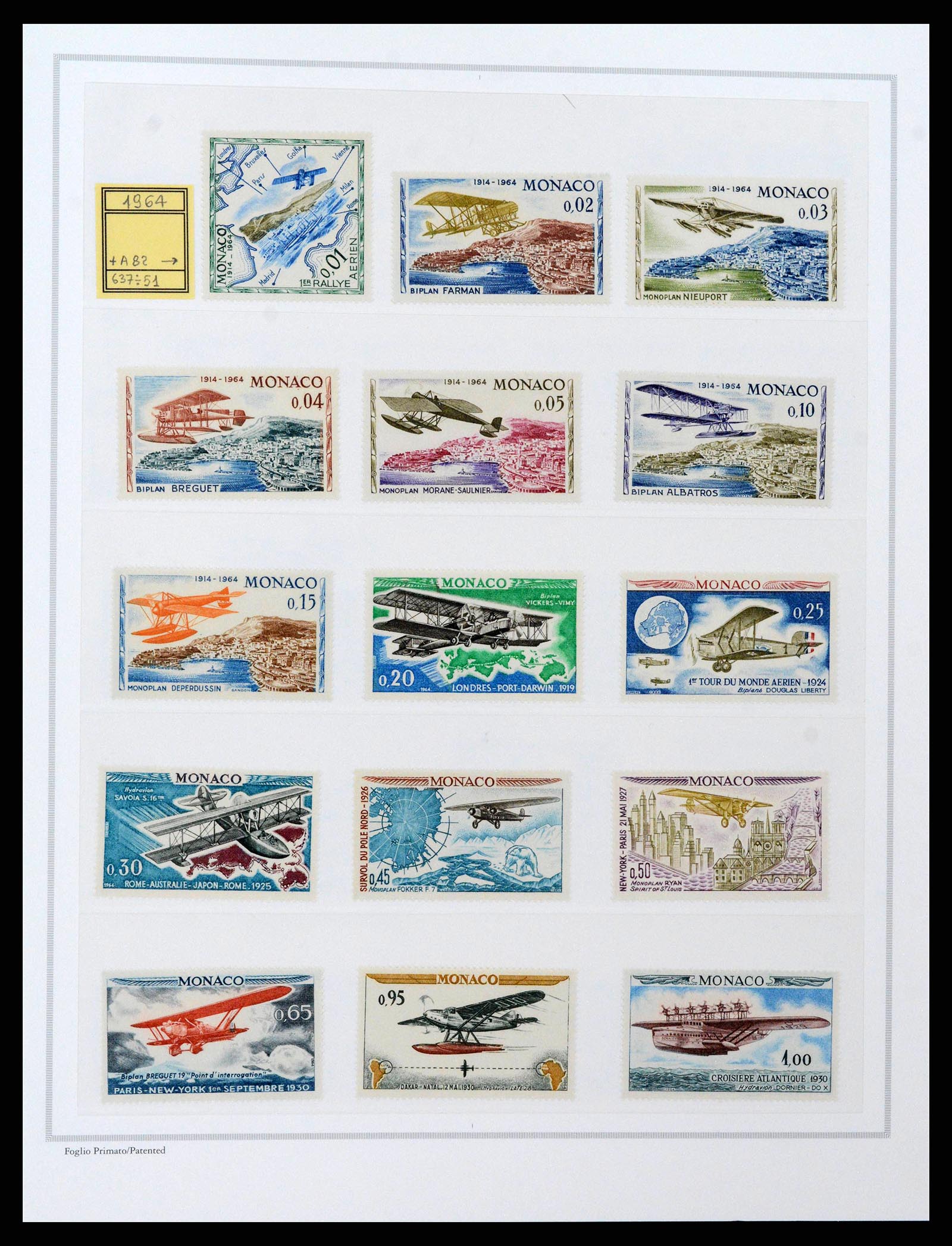38963 0023 - Stamp collection 38963 Monaco 1885-2005.