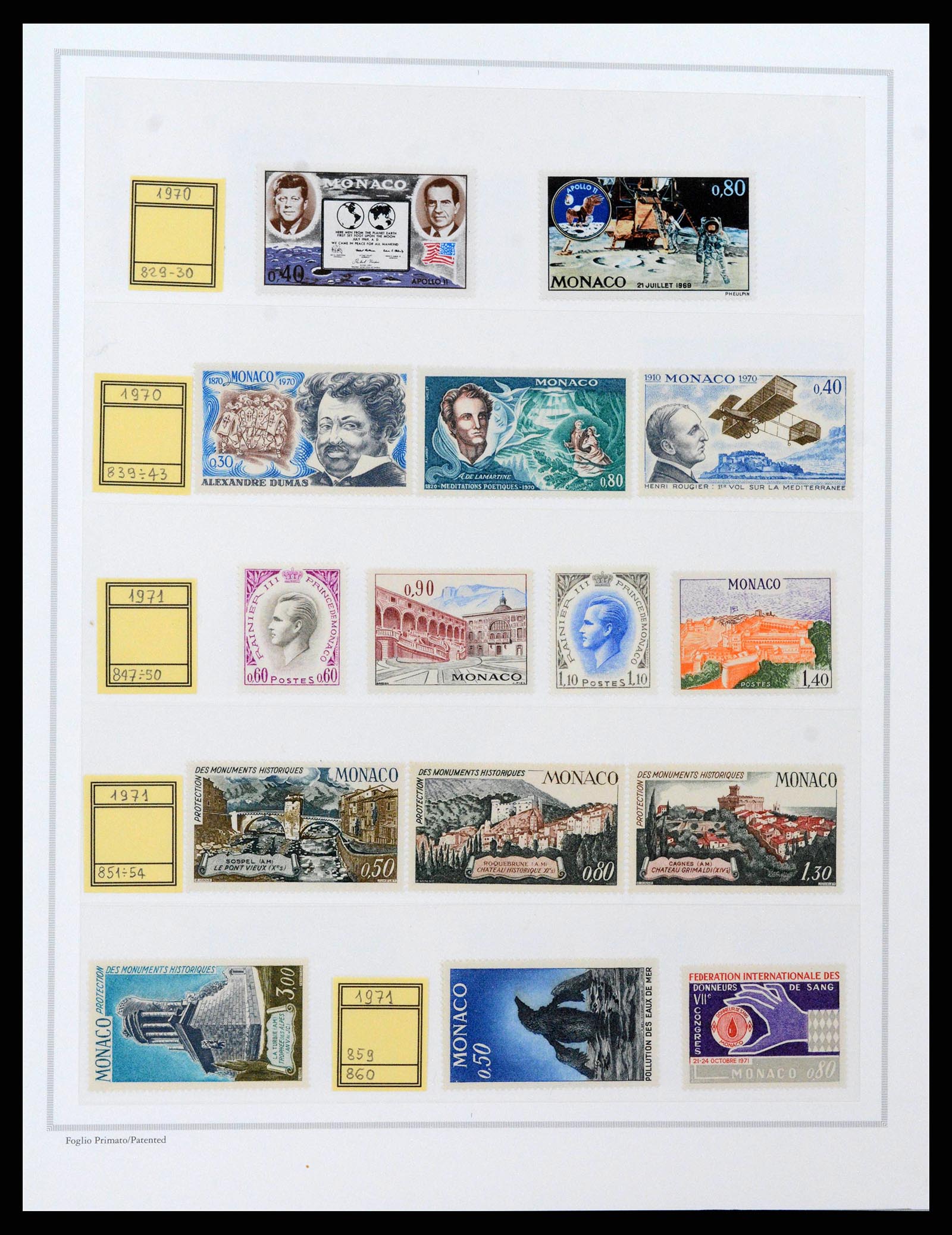 38963 0031 - Stamp collection 38963 Monaco 1885-2005.