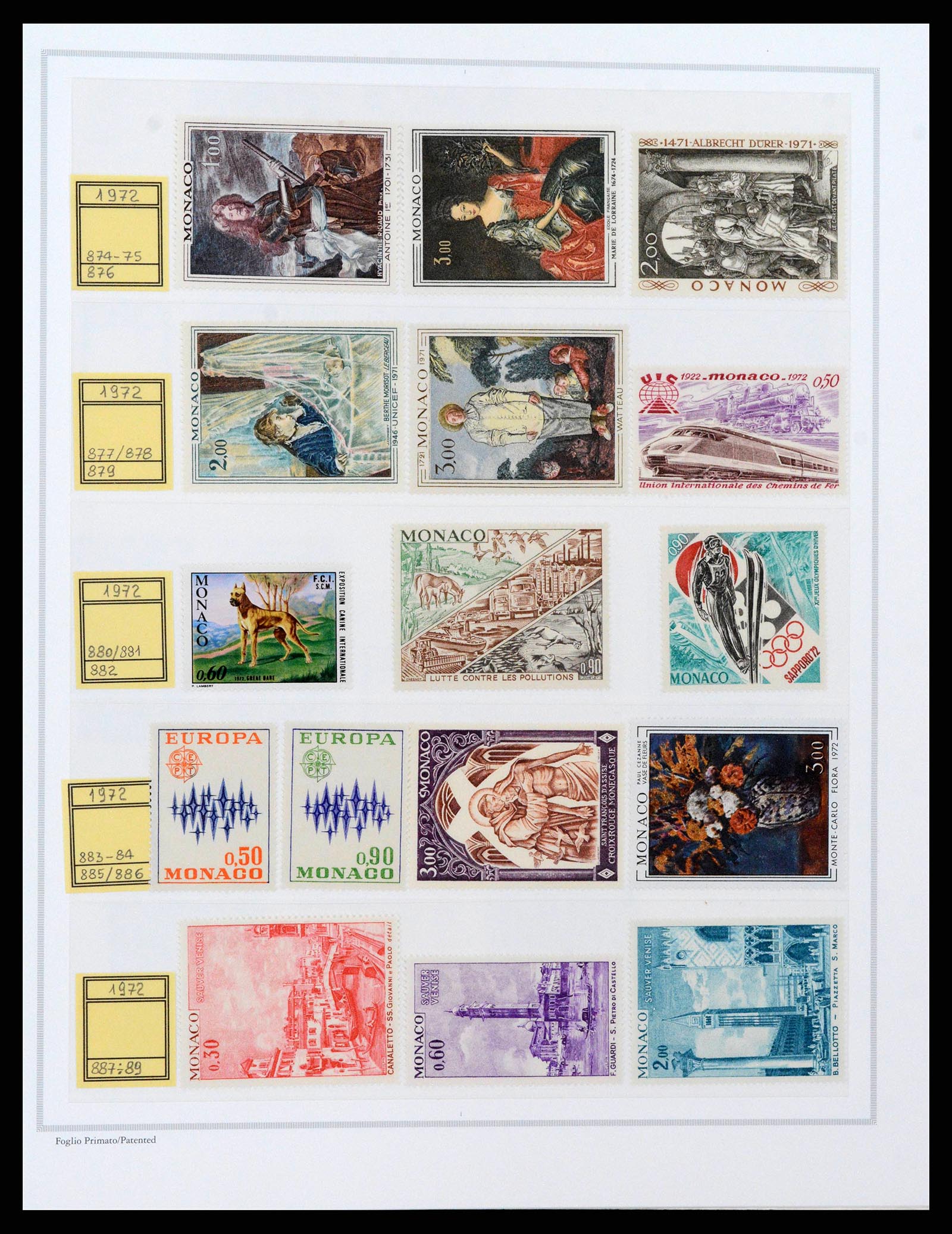 38963 0033 - Stamp collection 38963 Monaco 1885-2005.