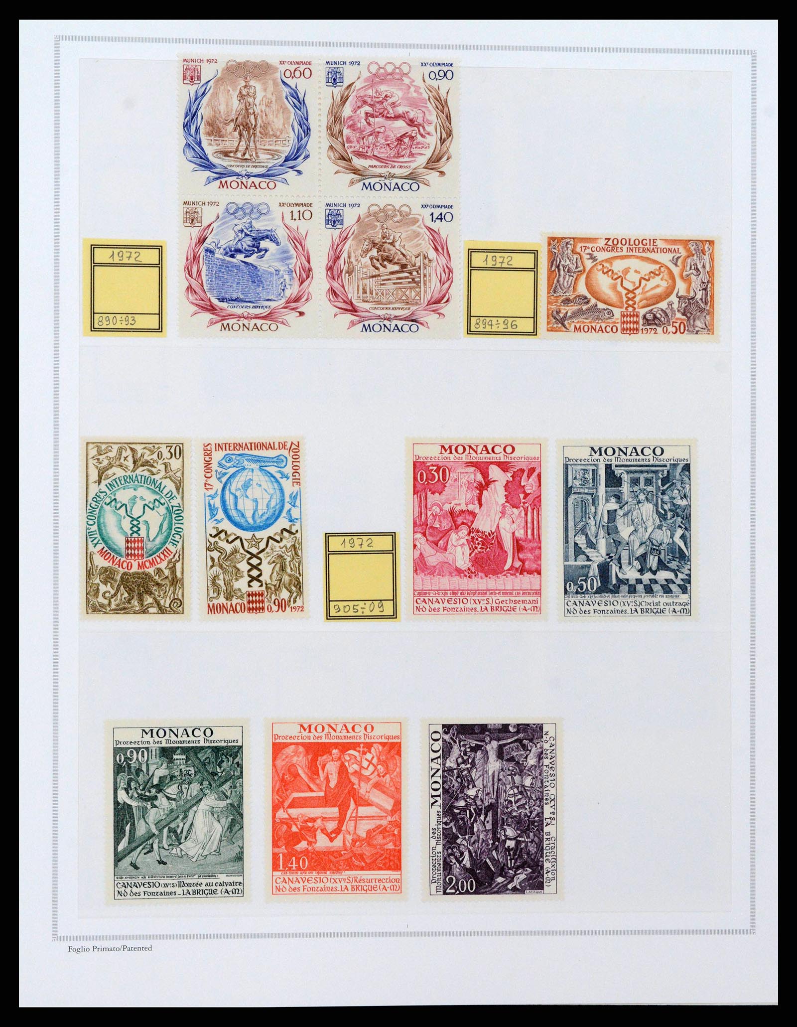 38963 0034 - Stamp collection 38963 Monaco 1885-2005.