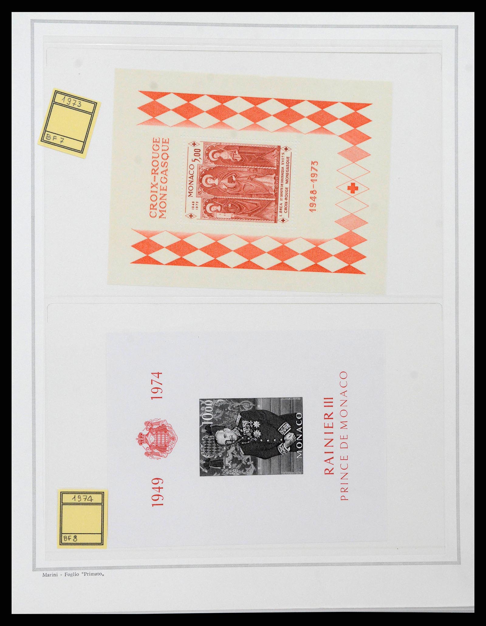 38963 0036 - Stamp collection 38963 Monaco 1885-2005.