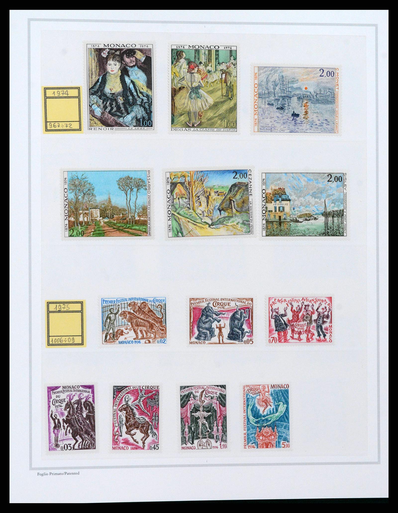 38963 0037 - Stamp collection 38963 Monaco 1885-2005.