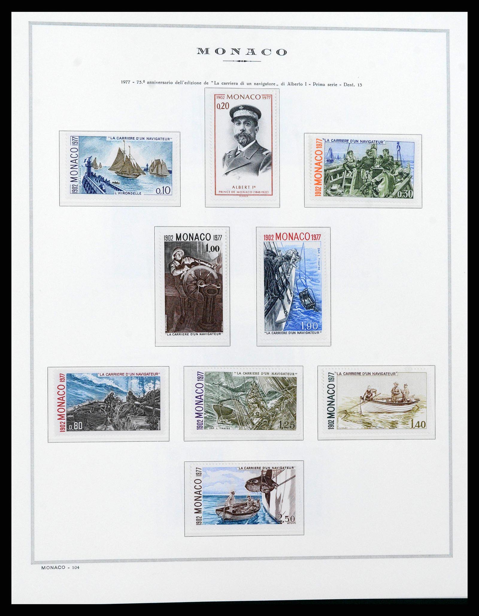 38963 0041 - Stamp collection 38963 Monaco 1885-2005.